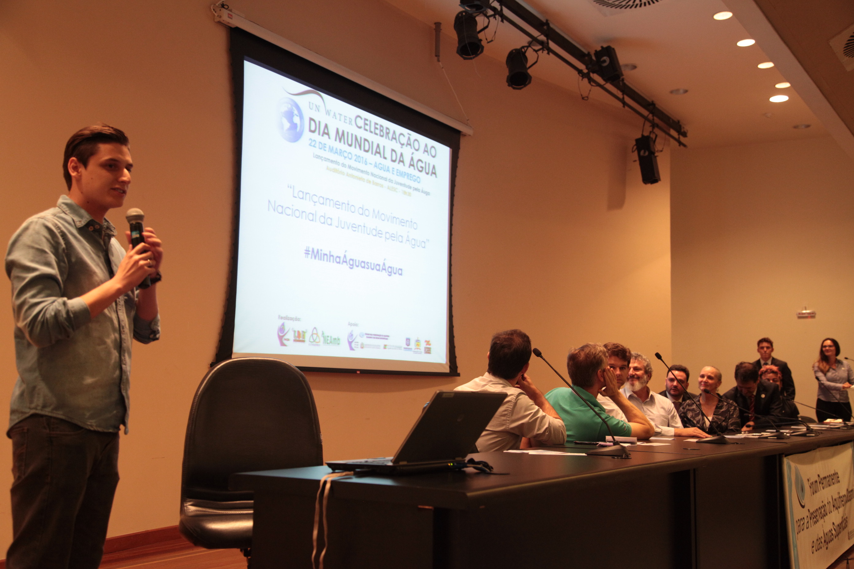 Lançamento do Movimento Nacional da Juventude pela Água