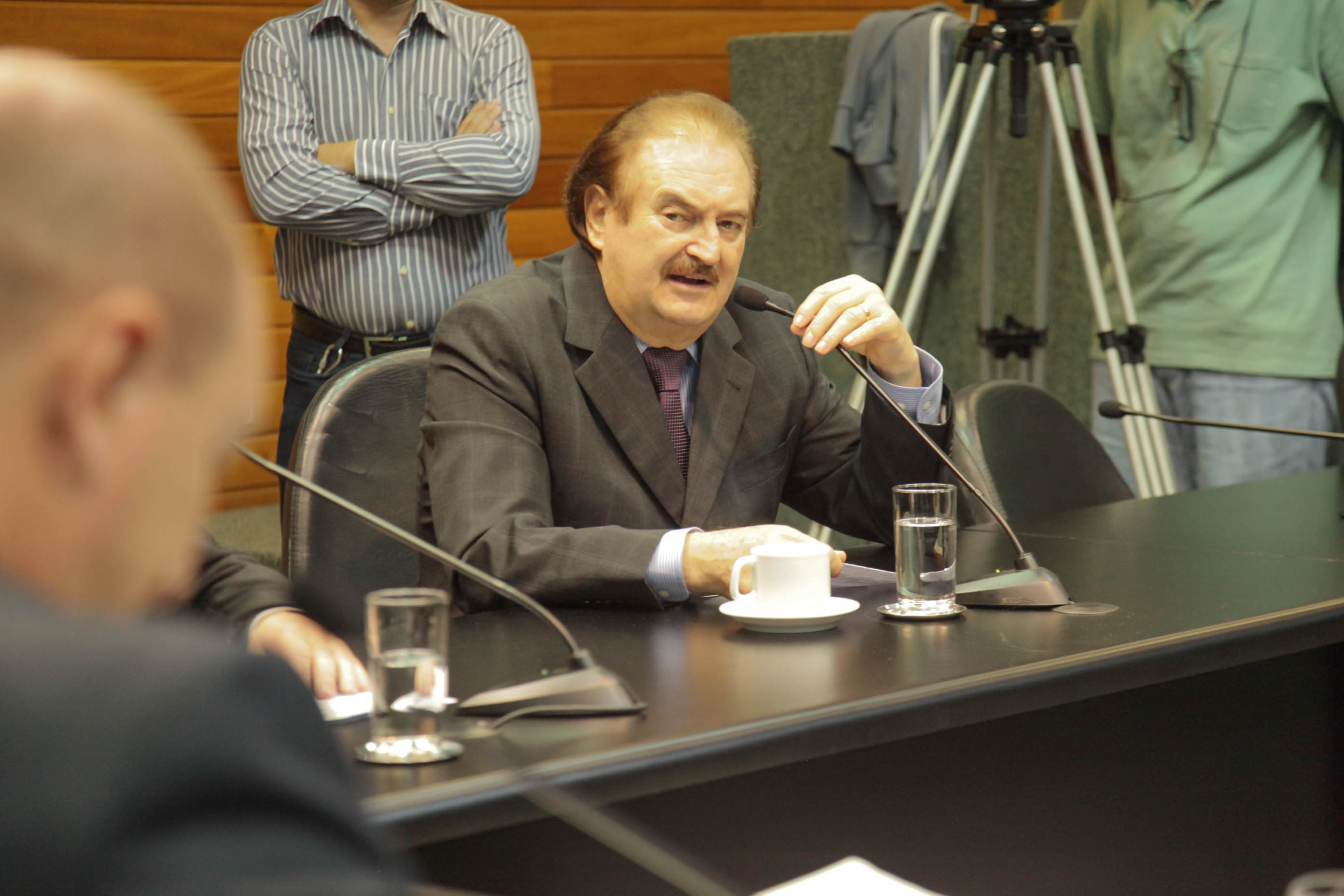 Reunião da Comissão de Constituição e Justiça. Foto: Luis Debiasi / Agência AL