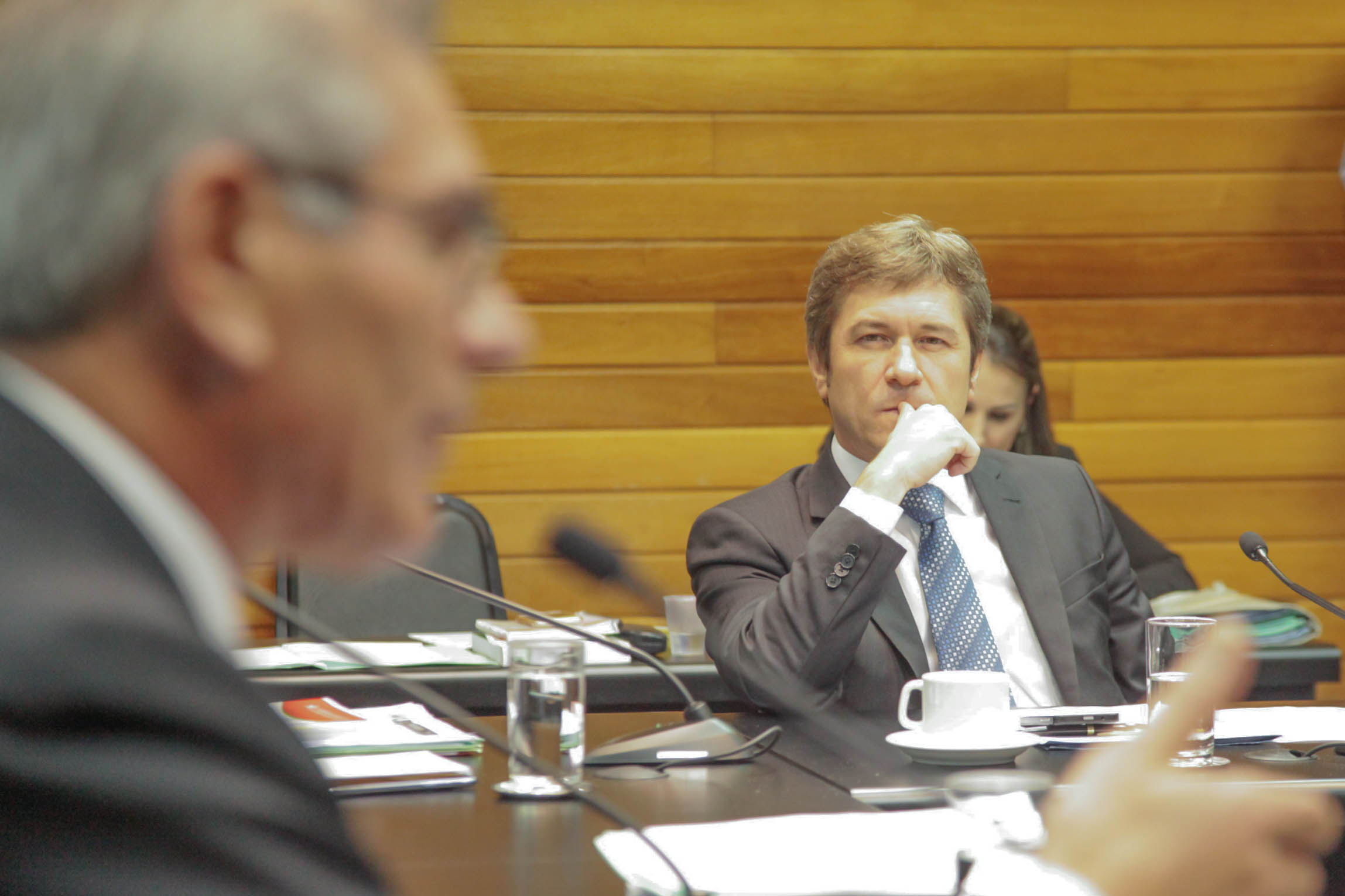 Reunião da Comissão de Constituição e Justiça. Foto: Luis Debiasi / Agência AL