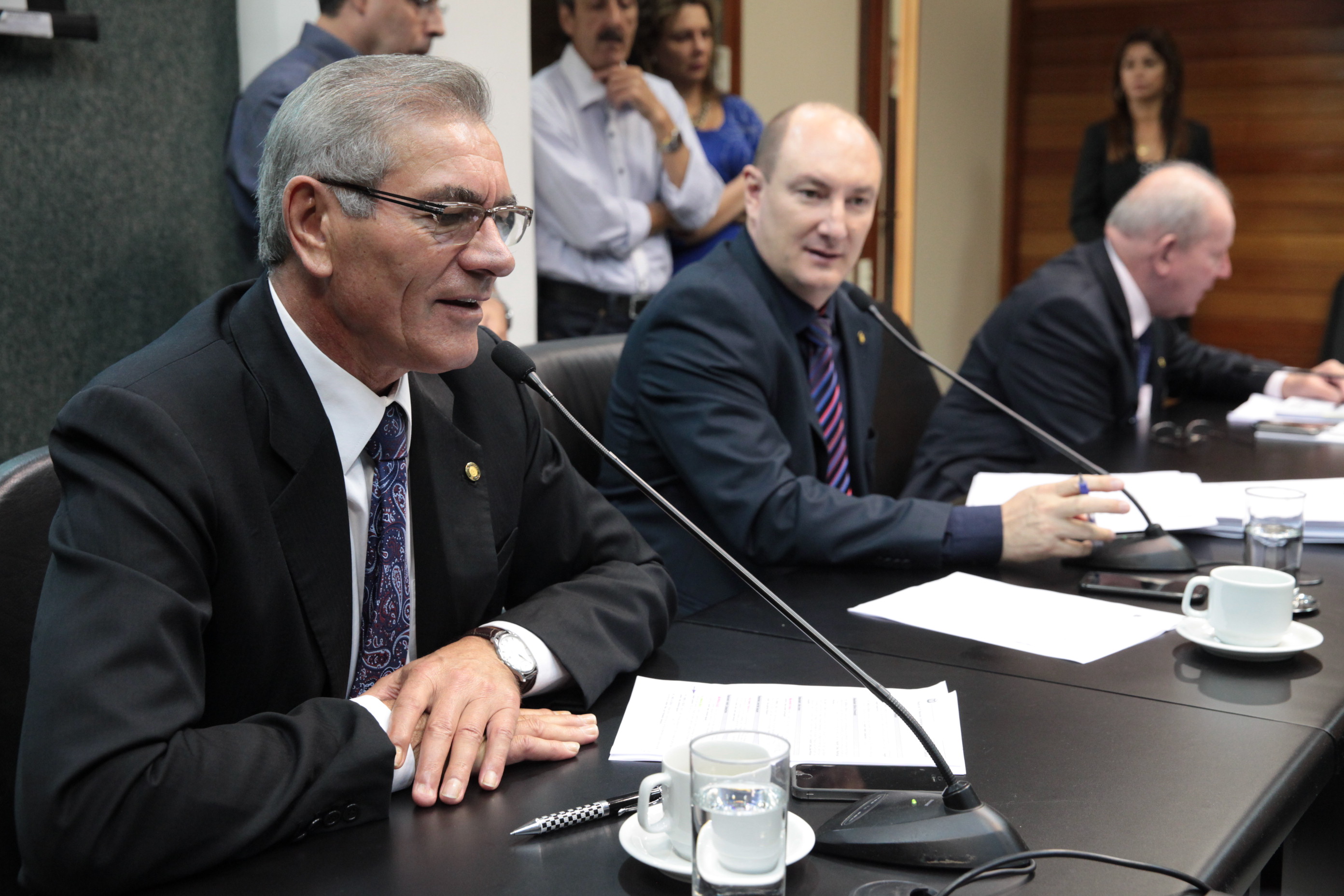 Reunião da Comissão de Constituição e Justiça. Foto: Fábio Queiroz / Agência AL