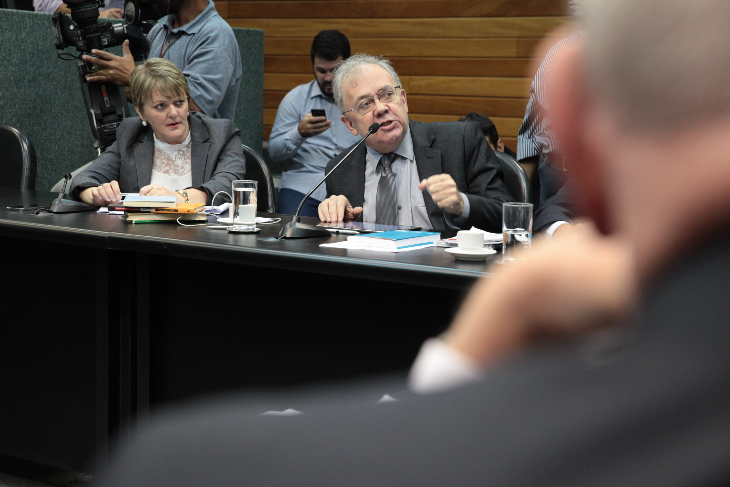 Reunião da Comissão de Constituição e Justiça. Foto: Fábio Queiroz / Agência AL