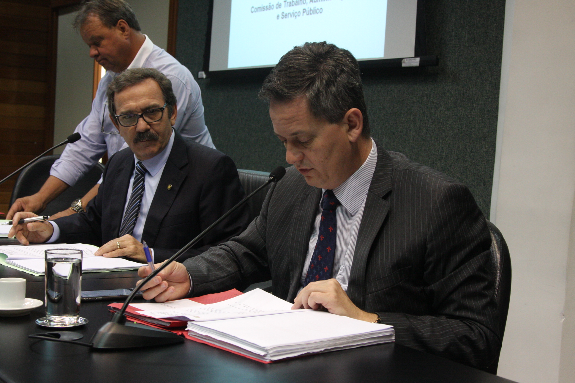 Comissão de Trabalho Administração e Serviços Públicos. Deputado Jean Kuhlmann (PSD). Foto: Yuri Santos / Agência AL