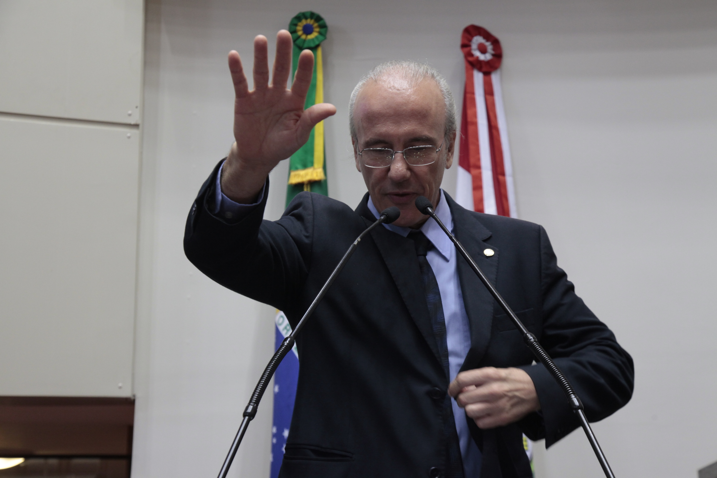 Sessão Ordinária. Deputado Deka May (PP). Foto: Eduardo Guedes / Agência AL