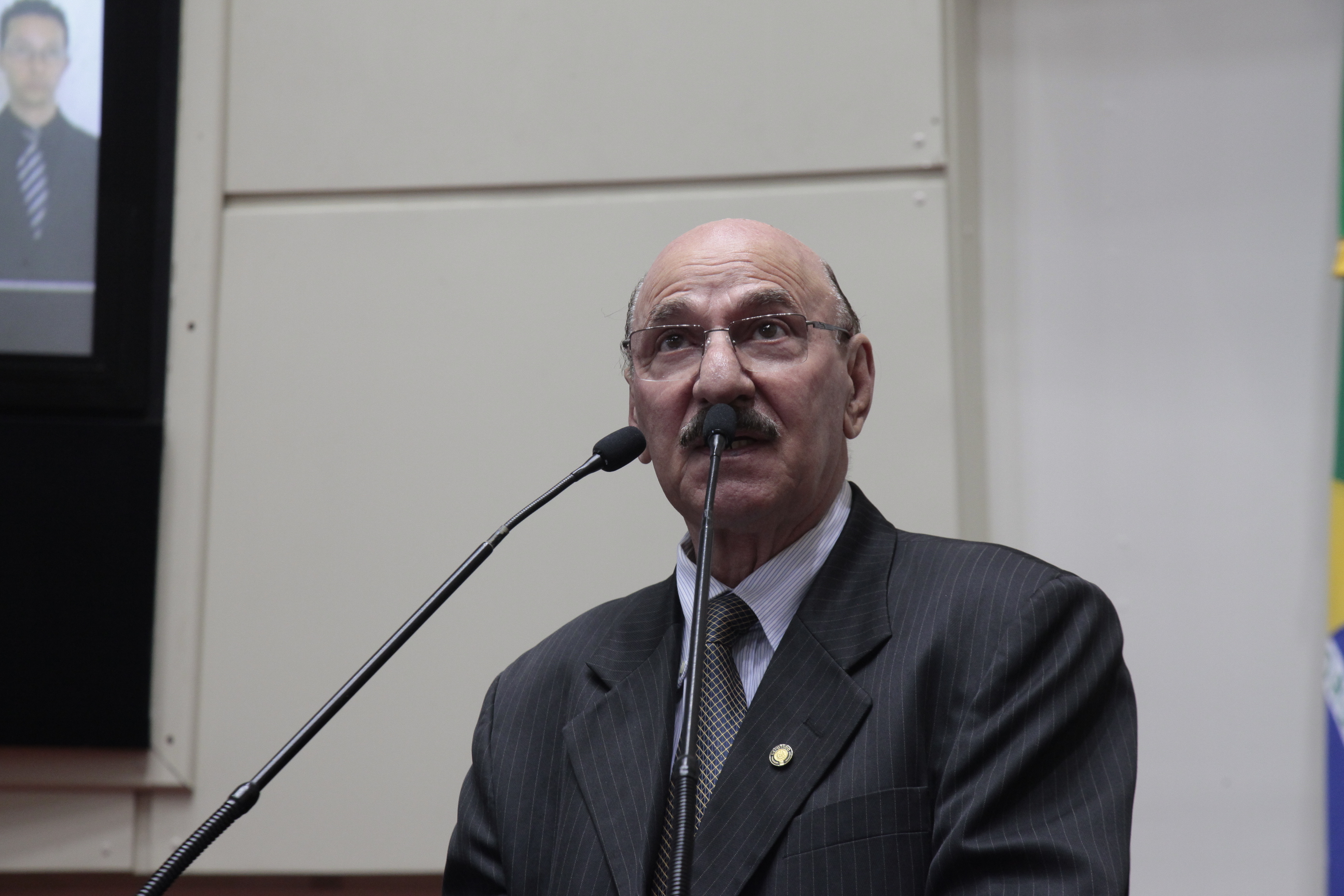 Sessão Ordinária. Deputado Manoel Mota (PMDB). Foto: Eduardo Guedes / Agência AL