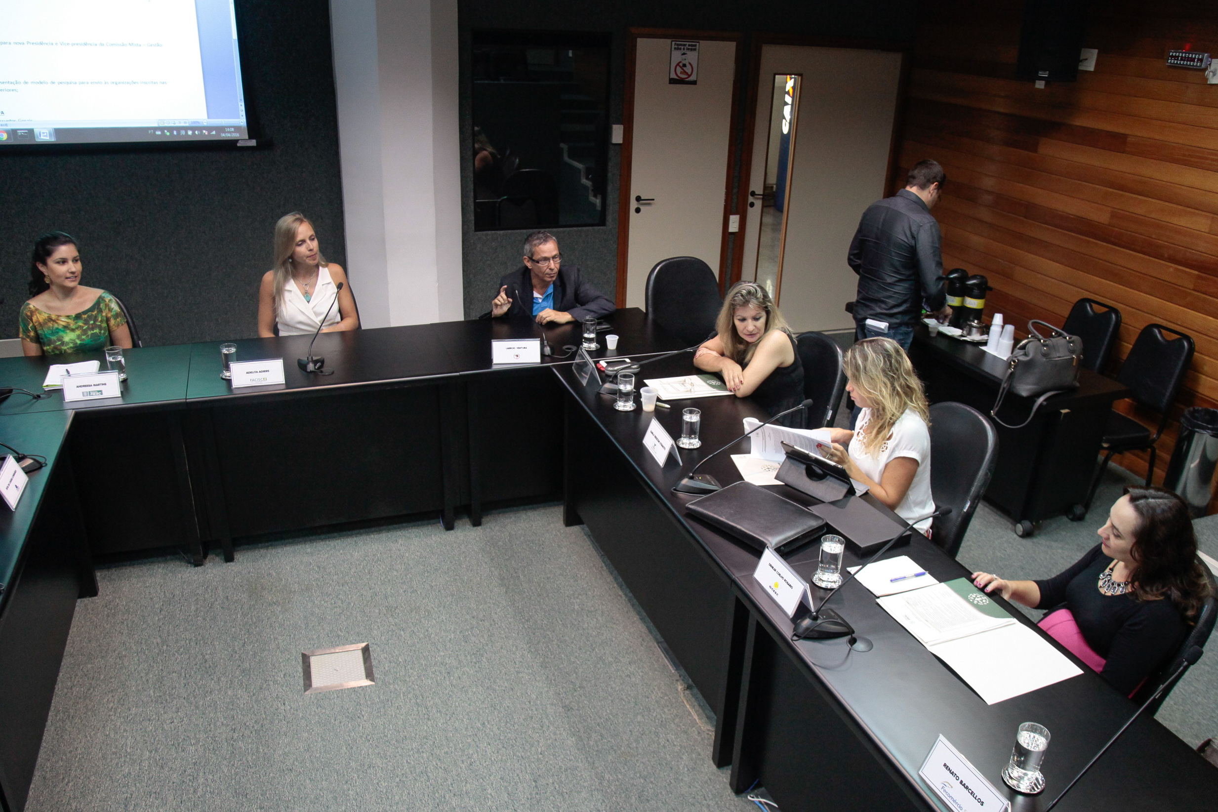 Reunião da Comissão Mista de Certificado de Responsabilidade Social.