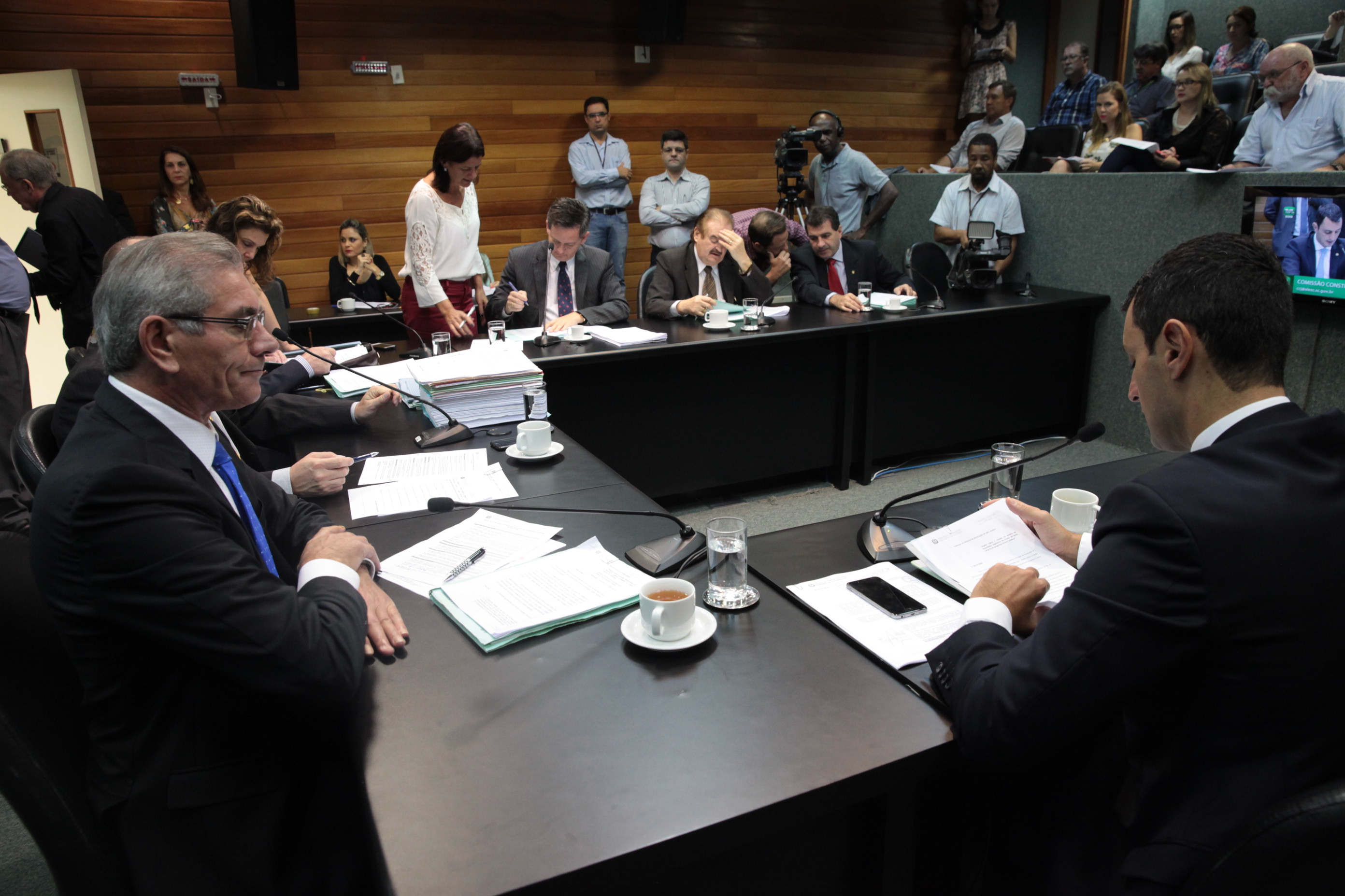 Comissão de Costituição e Justiça. Foto: Eduardo Guedes de Oliveira / Agência AL