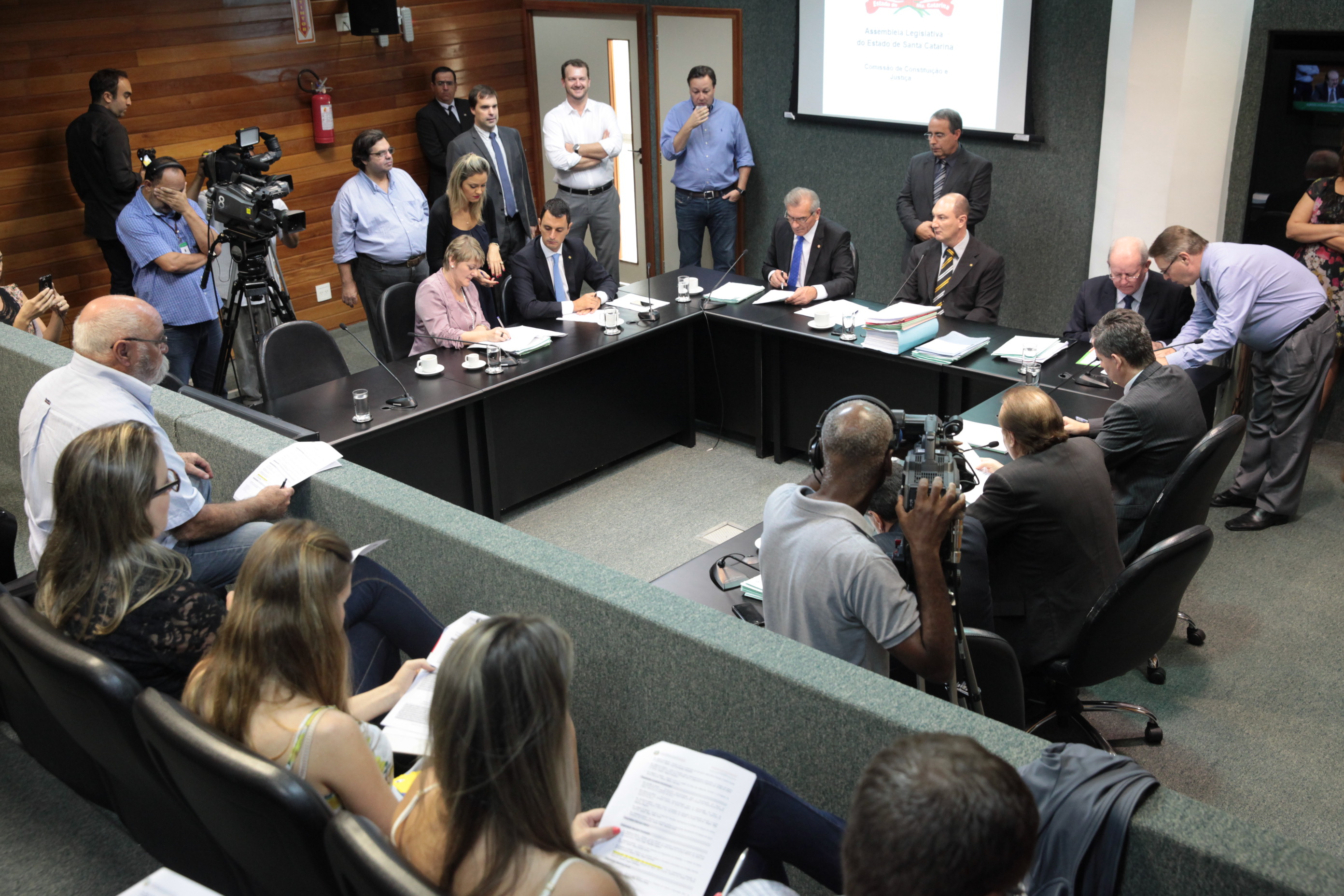Comissão de Costituição e Justiça. Foto: Eduardo Guedes de Oliveira / Agência AL