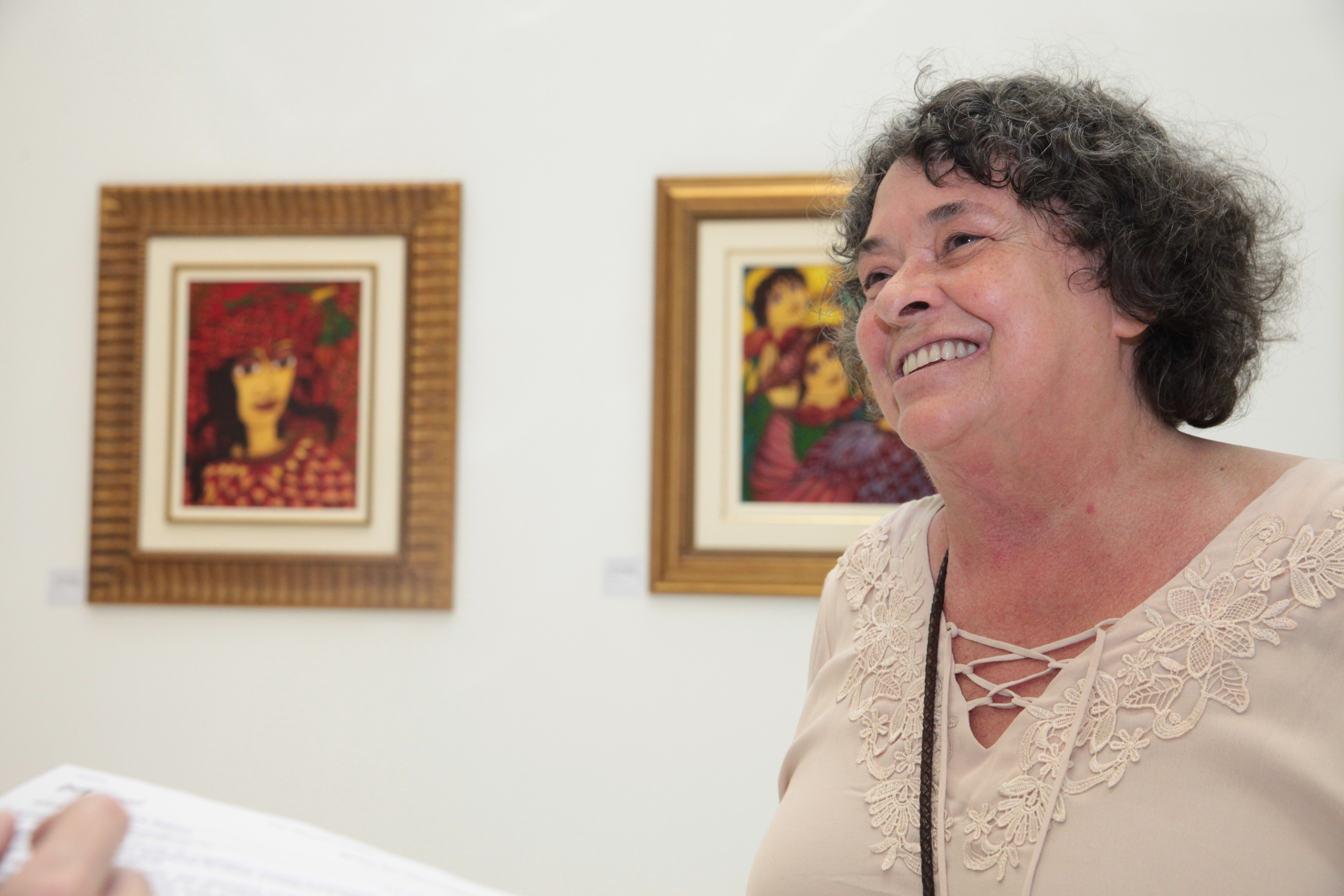 Exposição Os Pássaros - Vera Sabino. Foto: Fábio Queiroz / Agência AL