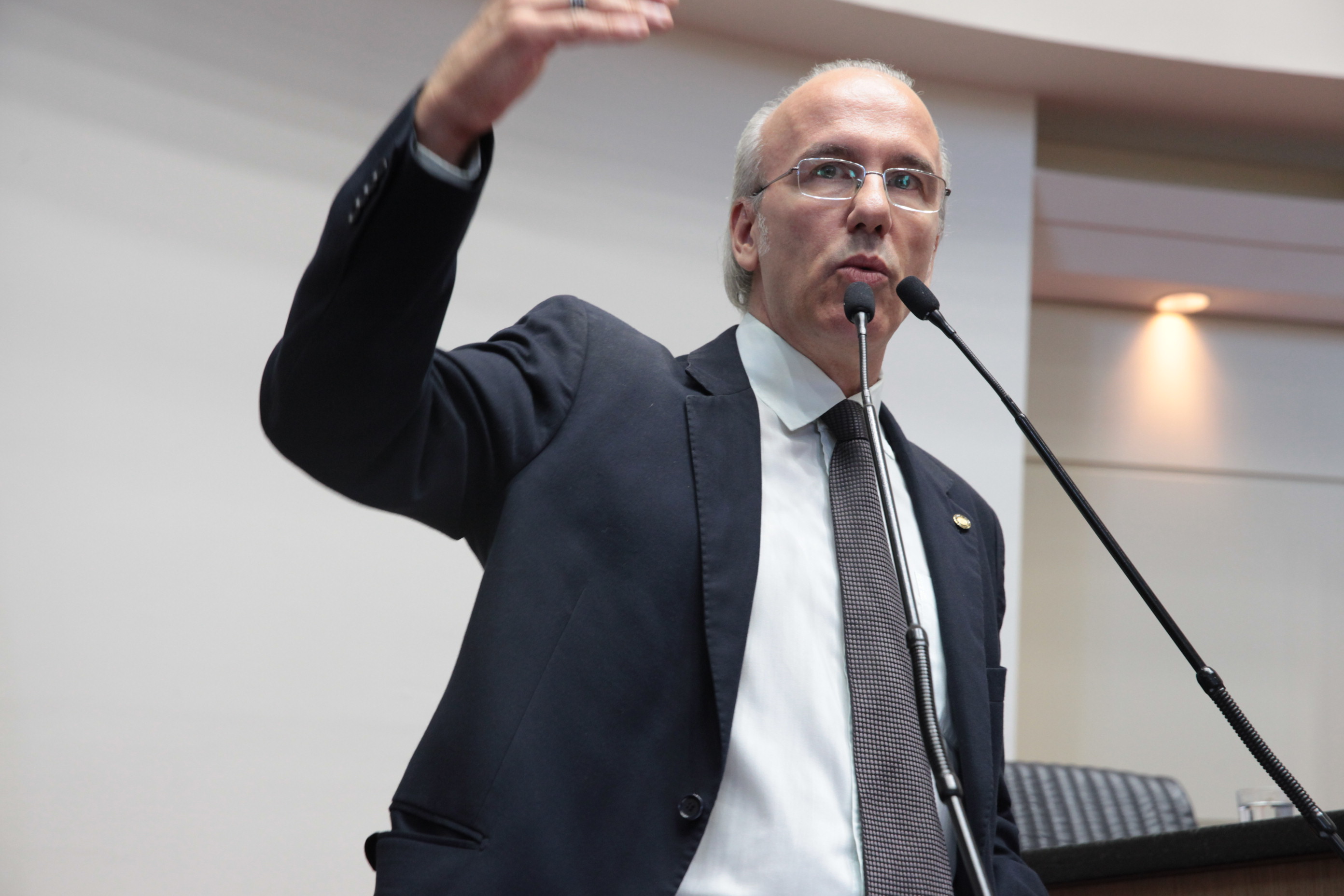 Sessão Ordinária. Deputado Deka May (PP). Foto: Eduardo Guedes  / Agência AL