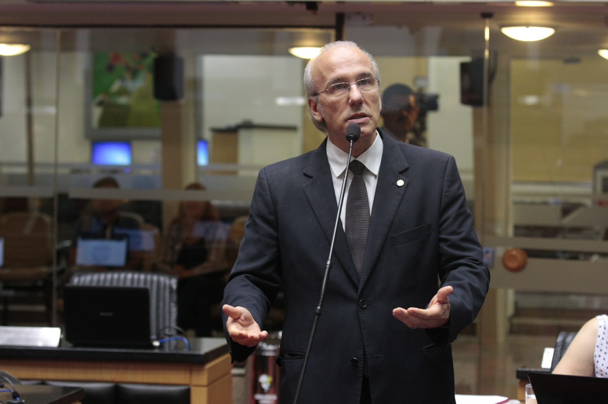 Sessão Ordinária. Deputado Deka May (PP). Foto: Yuri Santos / Agência AL