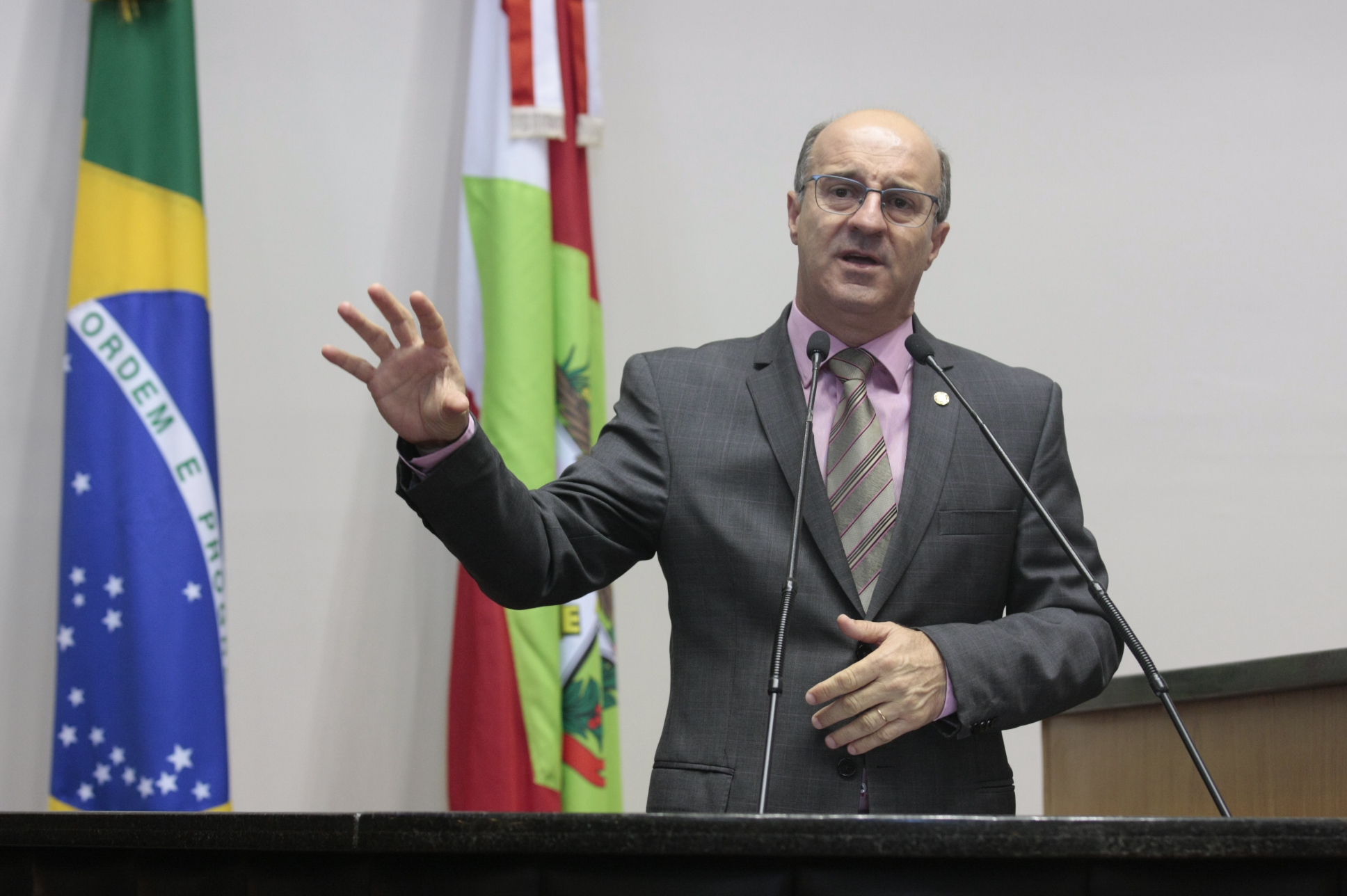 Sessão Ordinária. Deputado José Milton Scheffer (PP). Foto: Yuri Santos / Agência AL