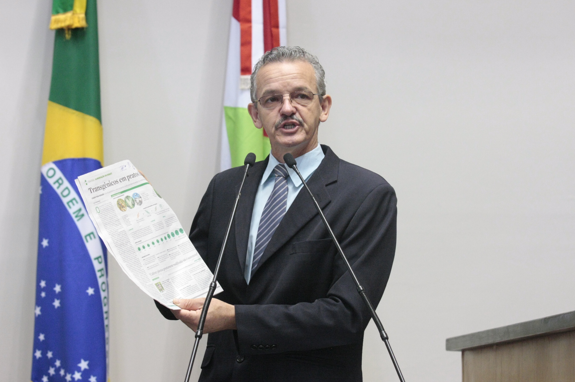 Sessão Ordinária. Deputado Dirceu Dresch (PT). Foto: Yuri Santos / Agência AL