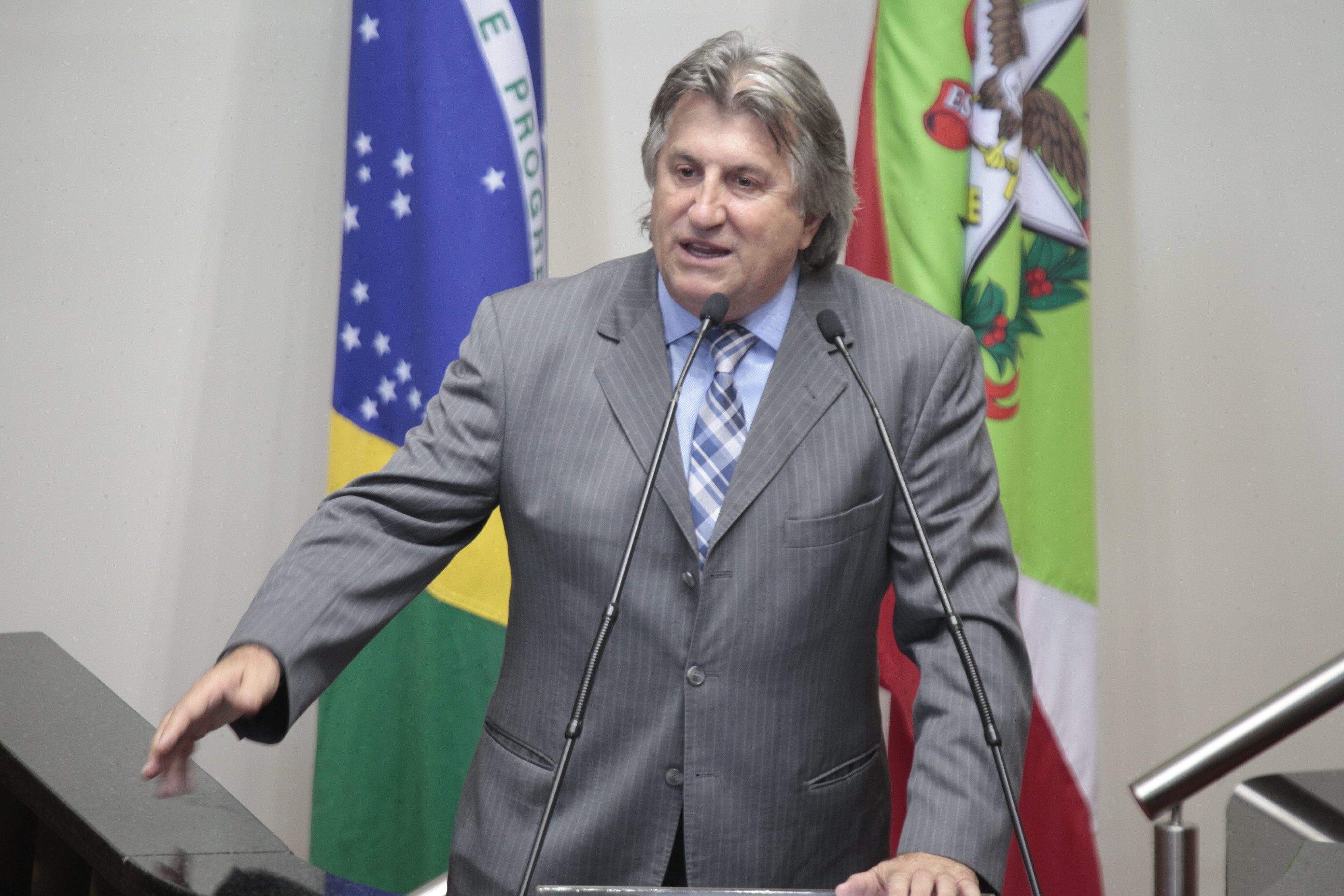Sessão Ordinária. Deputado Leonel Pavan (PSDB) -  Foto: Miriam Zomer/ Agência AL