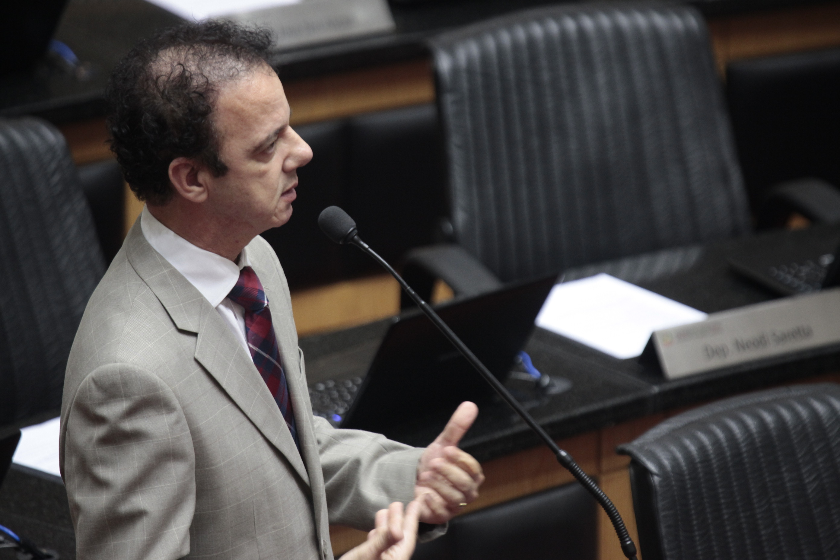 Sessão Ordinária. Deputado Ismael dos Santos (PSD) -  Foto: Miriam Zomer/ Agência AL