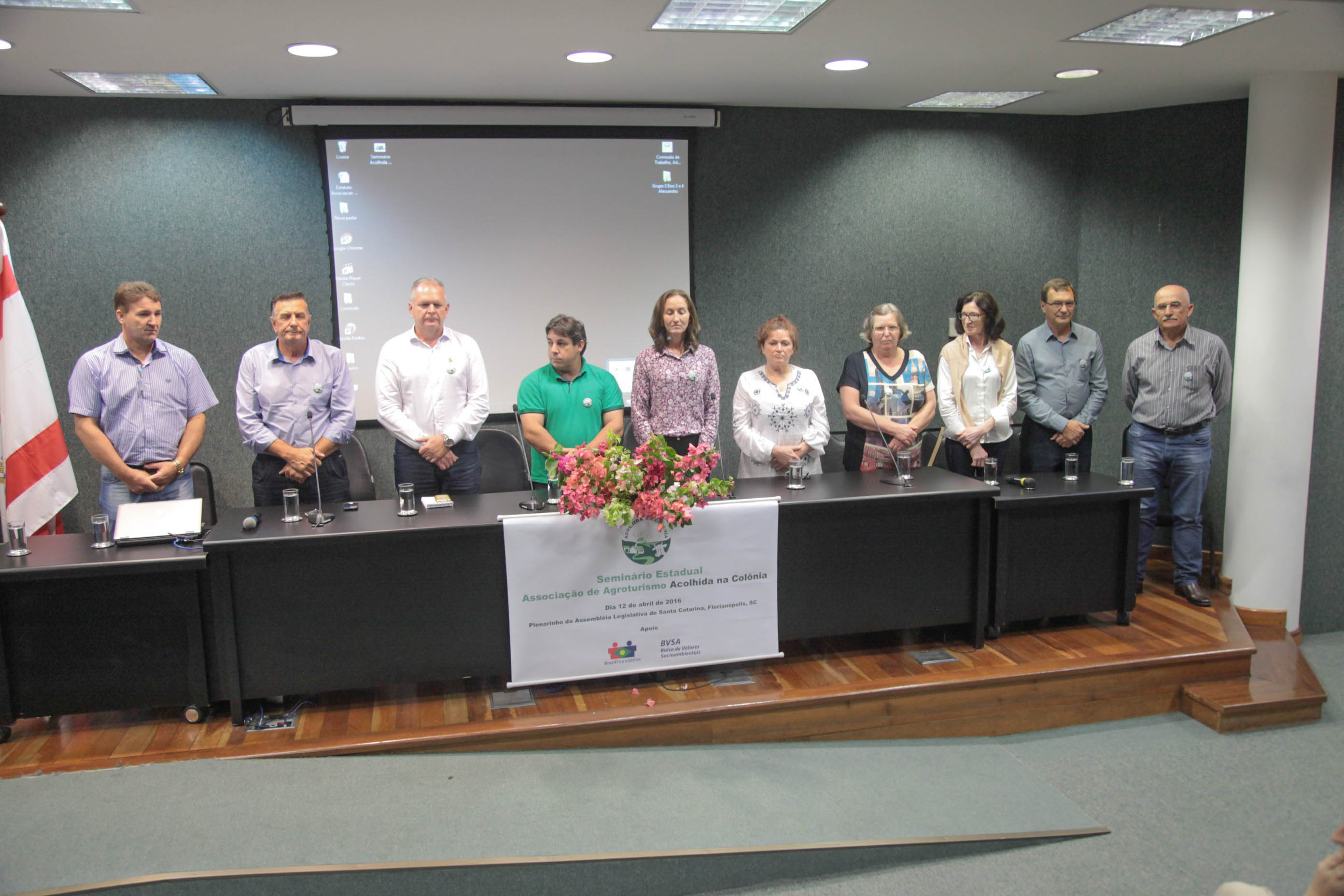 Seminário de Constituição da Federação Catarinense das Associações de Agroturismo Acolhida na Colônia.