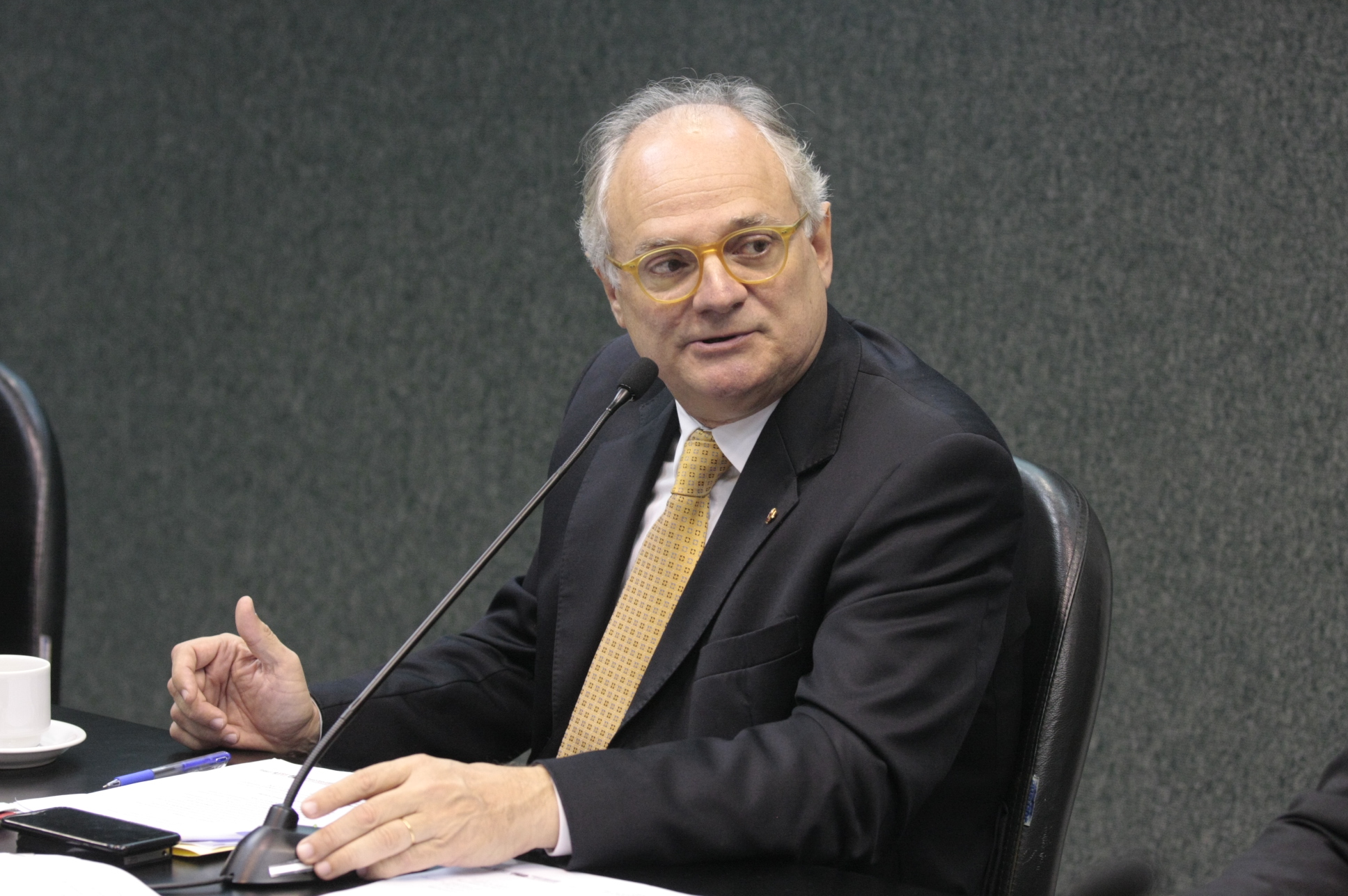 Comissão de Saúde. Deputado Vicente Caropreso (PSDB). Foto: Yuri Santos / Agência AL