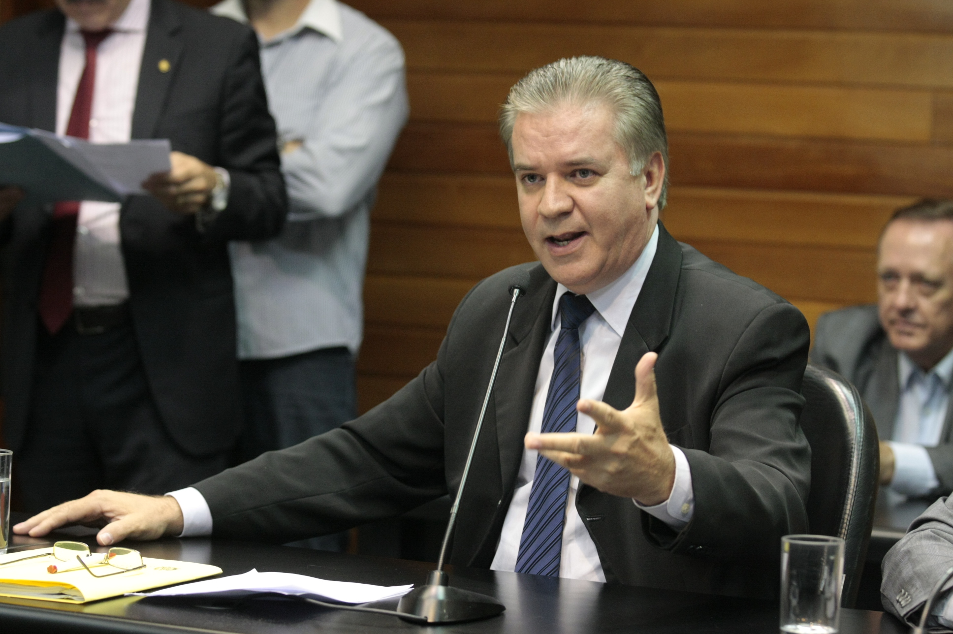 Comissão de Saúde. Deputado César Valduga (PCdoB). Foto: Yuri Santos / Agência AL