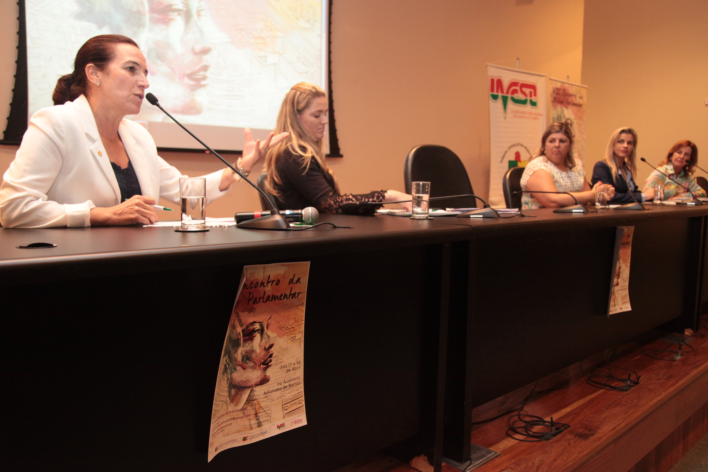 VII Encontro da Mulher Parlamentar Catarinense.