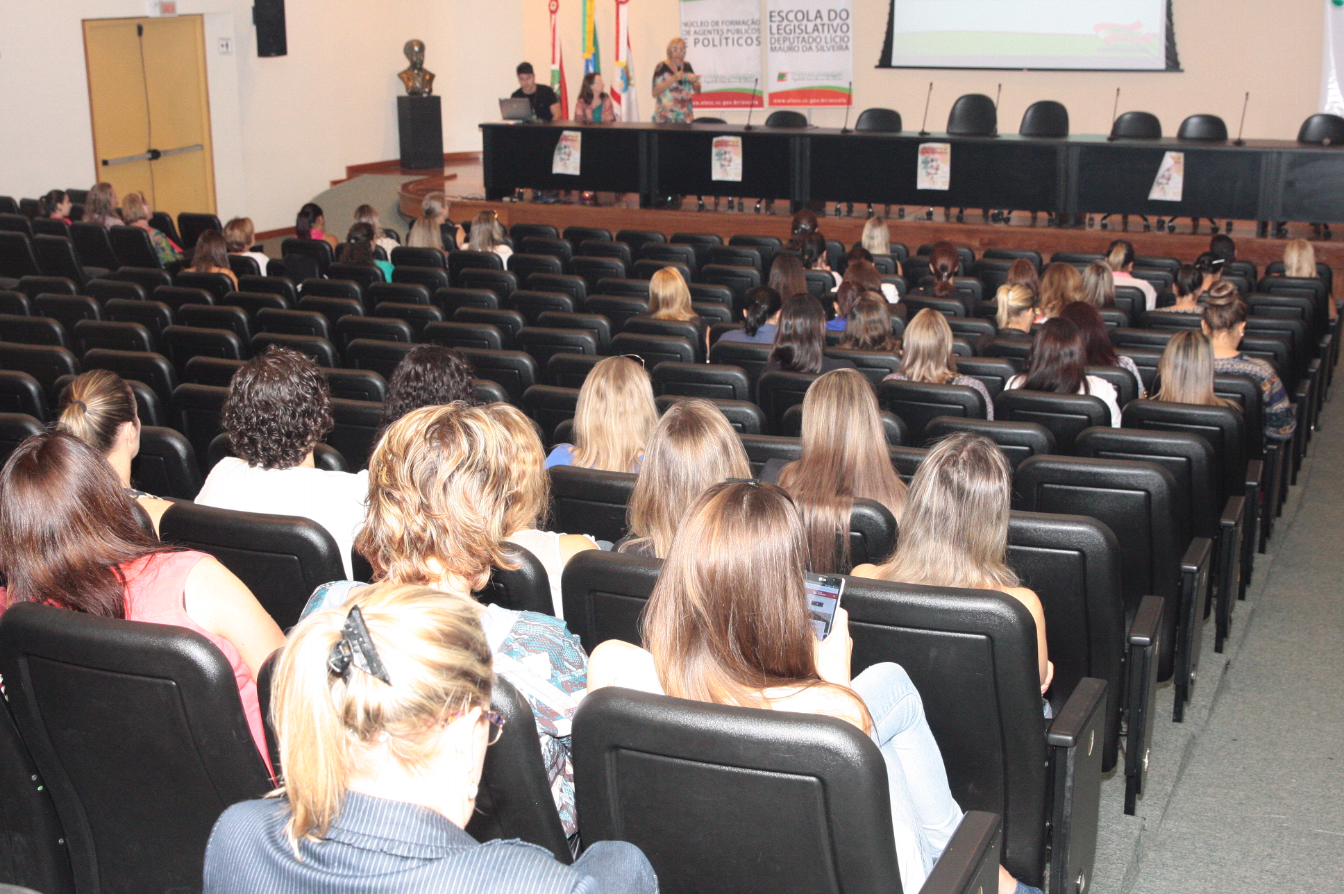 Encontro Mulheres Parlamentares Catarinense Foto  Eduardo Guedes de Oliveira Agencia / Alesc