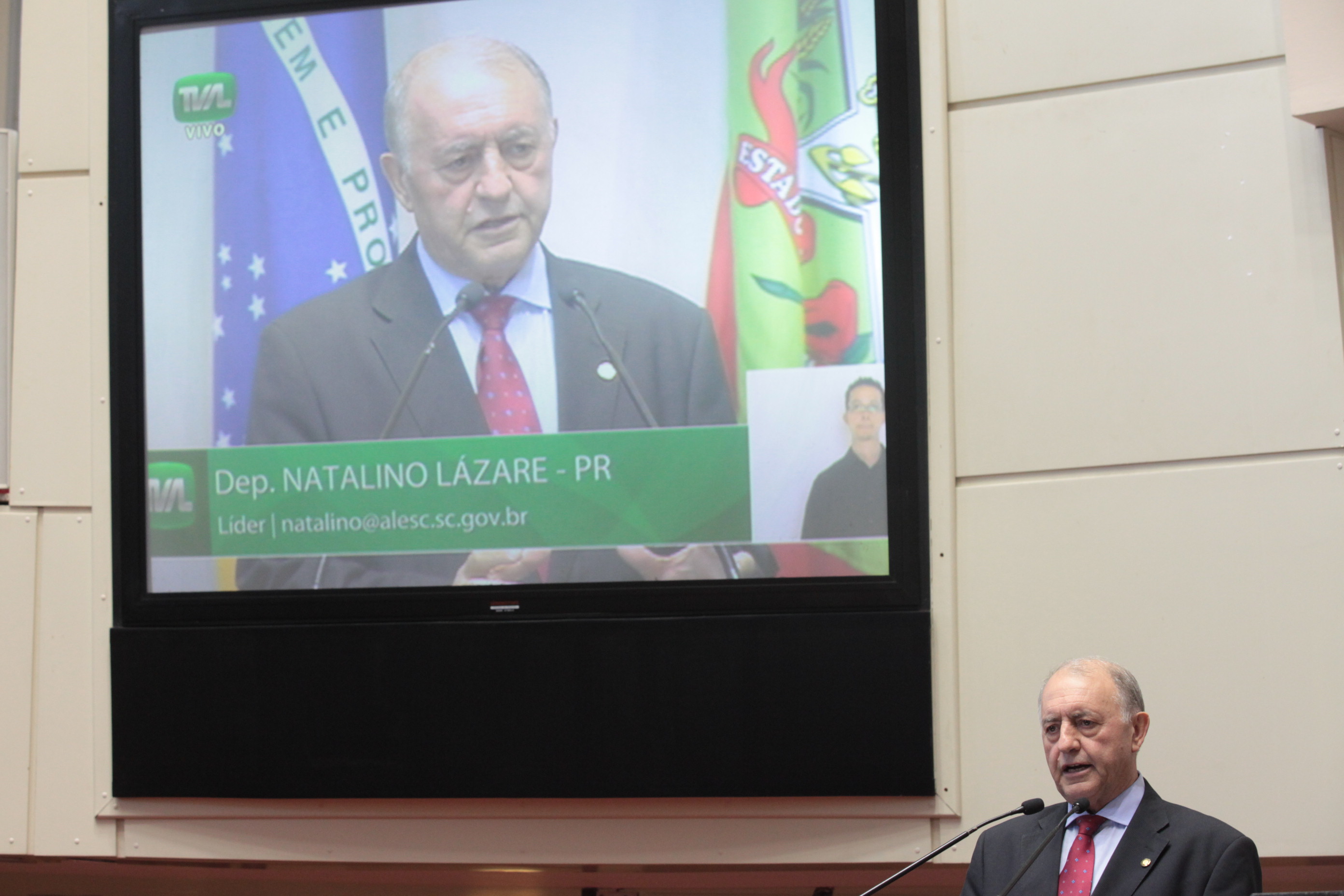 Sessão Ordinária. Deputado Natalino Lazare (PR)