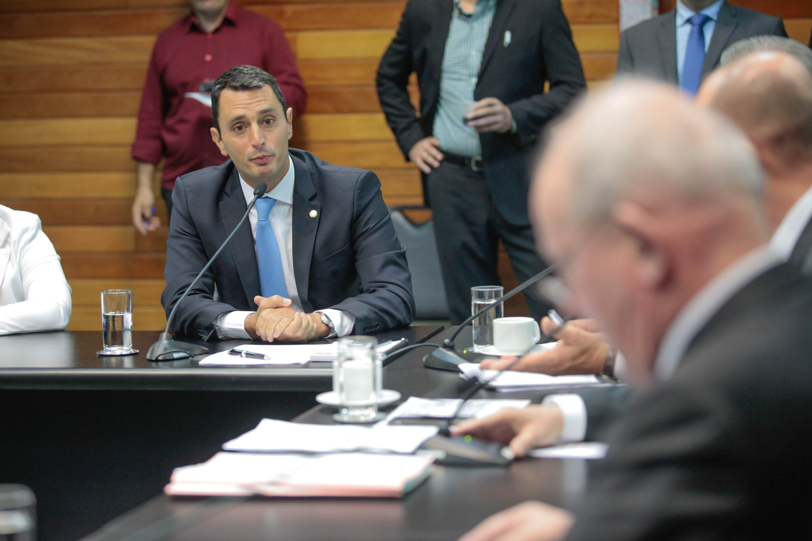 Deputado João Amin (PP) em Comissão de Constituição e Justiça