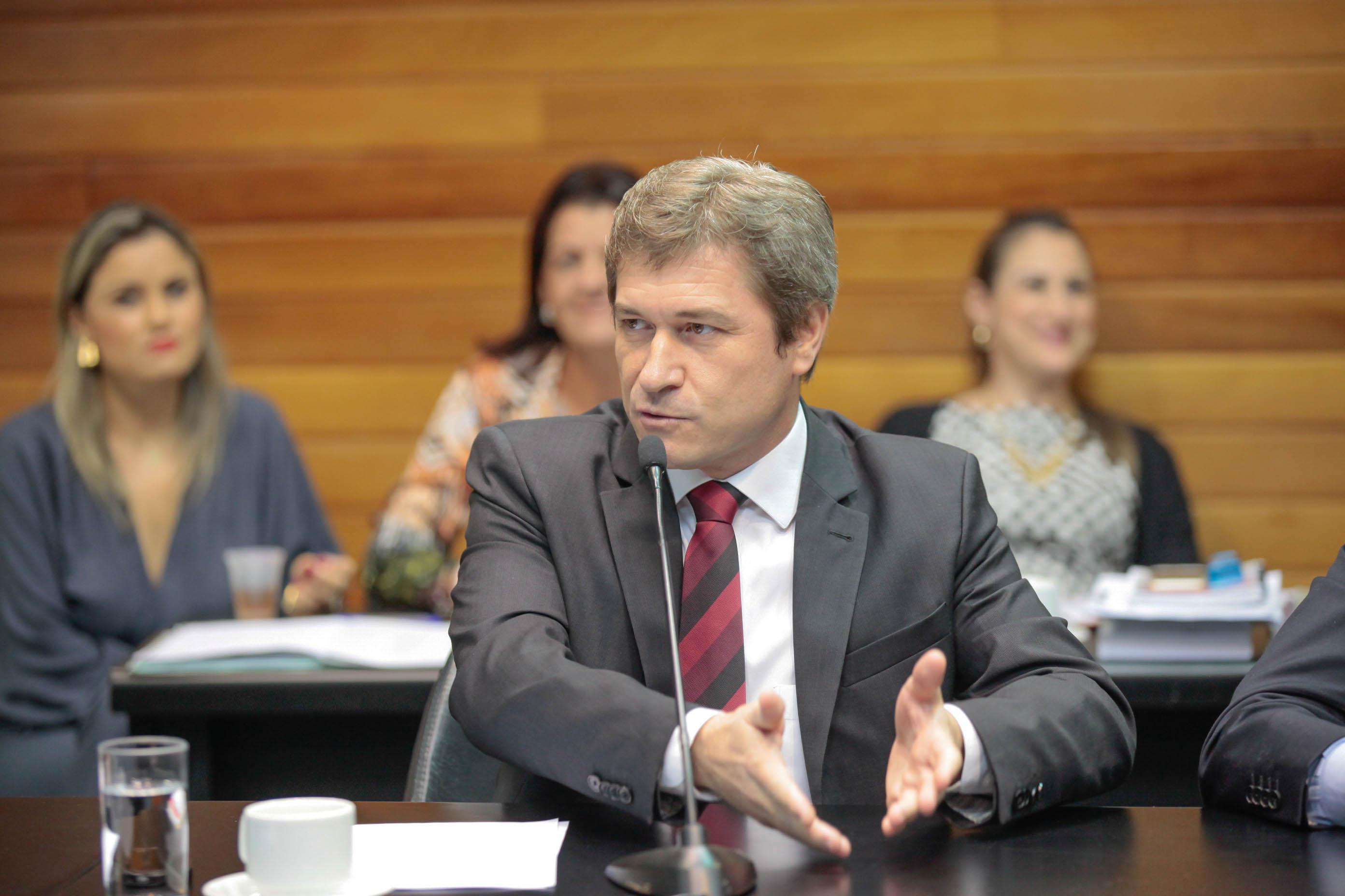 Deputado José Nei Ascari (PSD) em Comissão de Constituição e Justiça