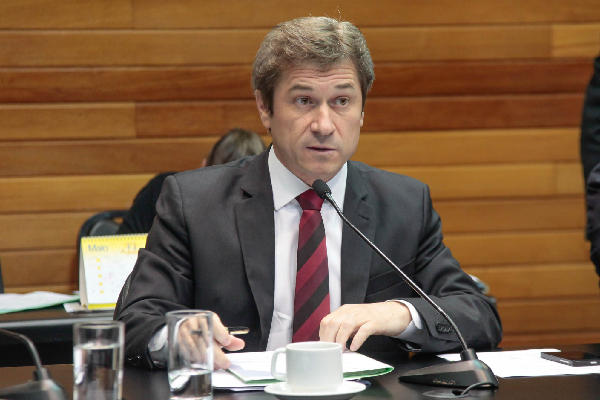 Deputado José Nei Ascari (PSD) em Comissão de Constituição e Justiça