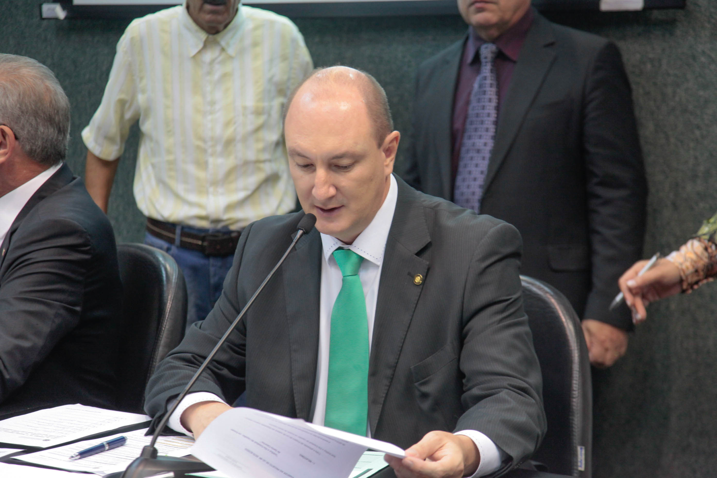 Deputado Mauro de Nadal (PMDB) em Comissão de Constituição e Justiça
