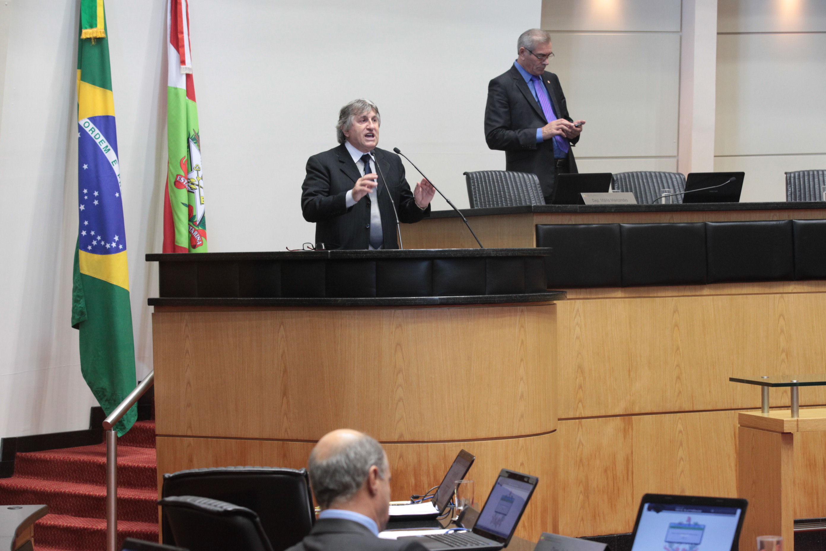 Sessão Ordinária. Deputado Leonel Pavan (PSDB). - Foto: Eduardo Guedes de Oliveira