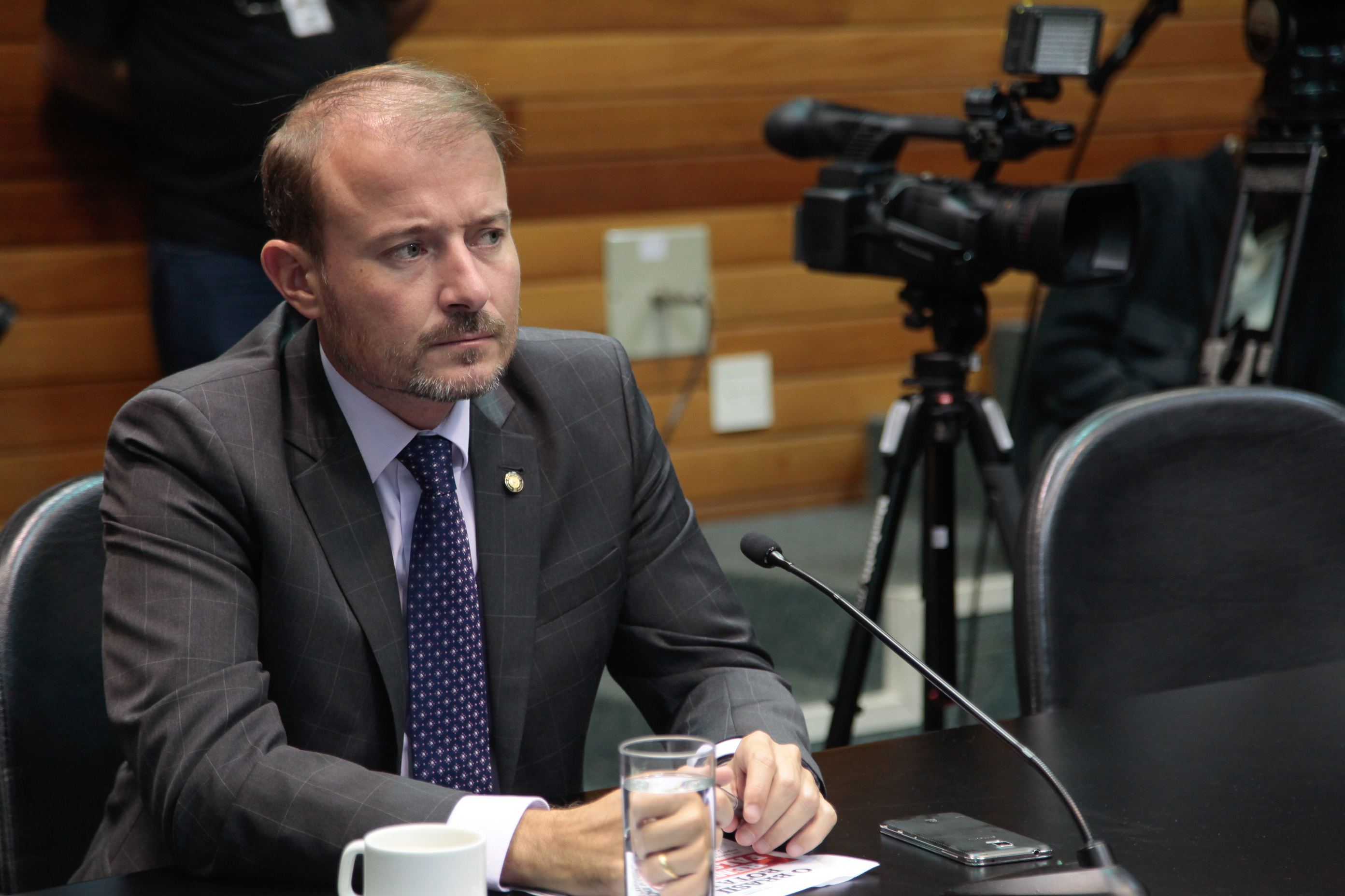 Deputado Gabriel Ribeiro (PSD) em Instalação de CPI dos Remédios