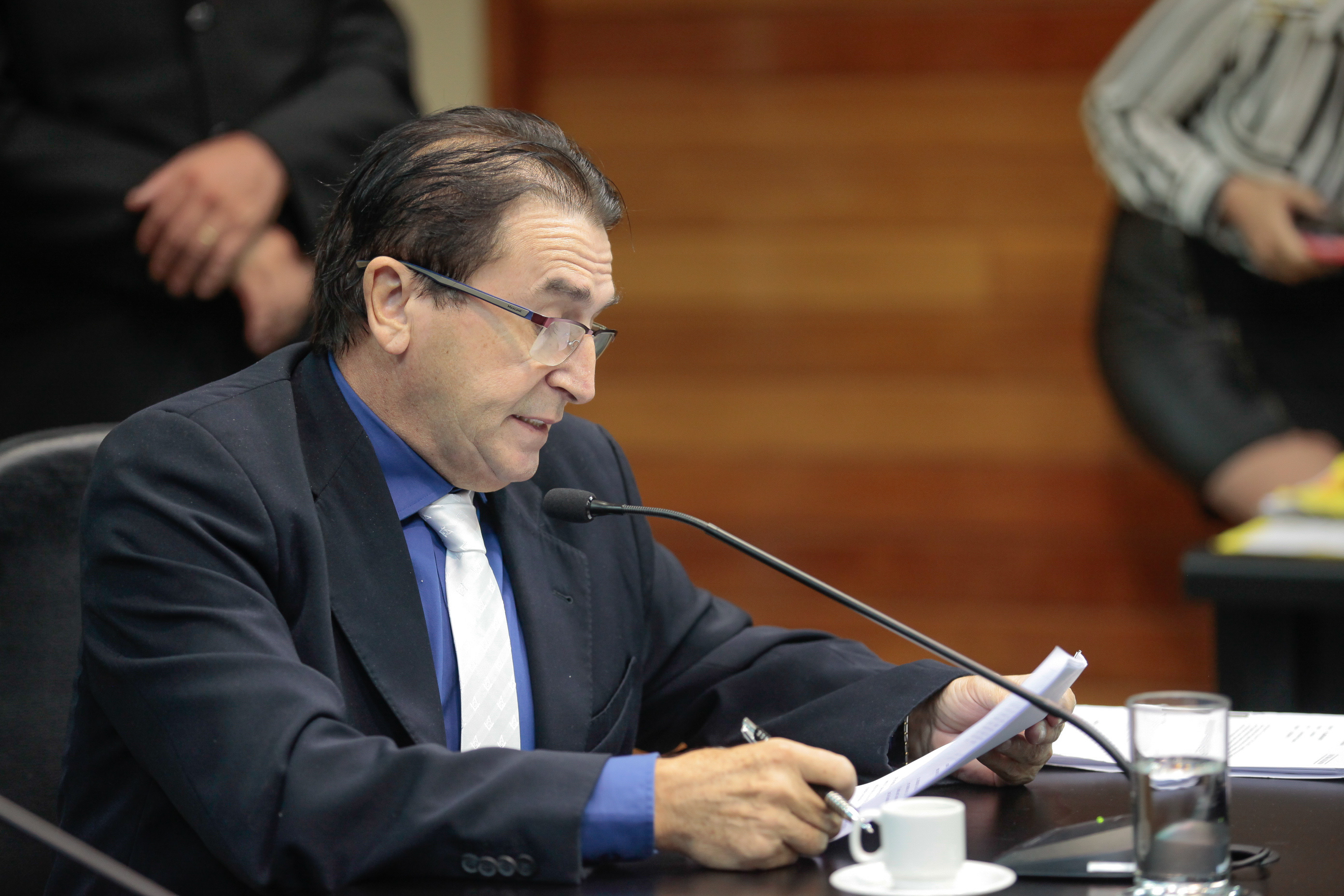Deputado Antonio Aguiar (PMDB).  Reunião da Comissão de Finanças e Tributação.