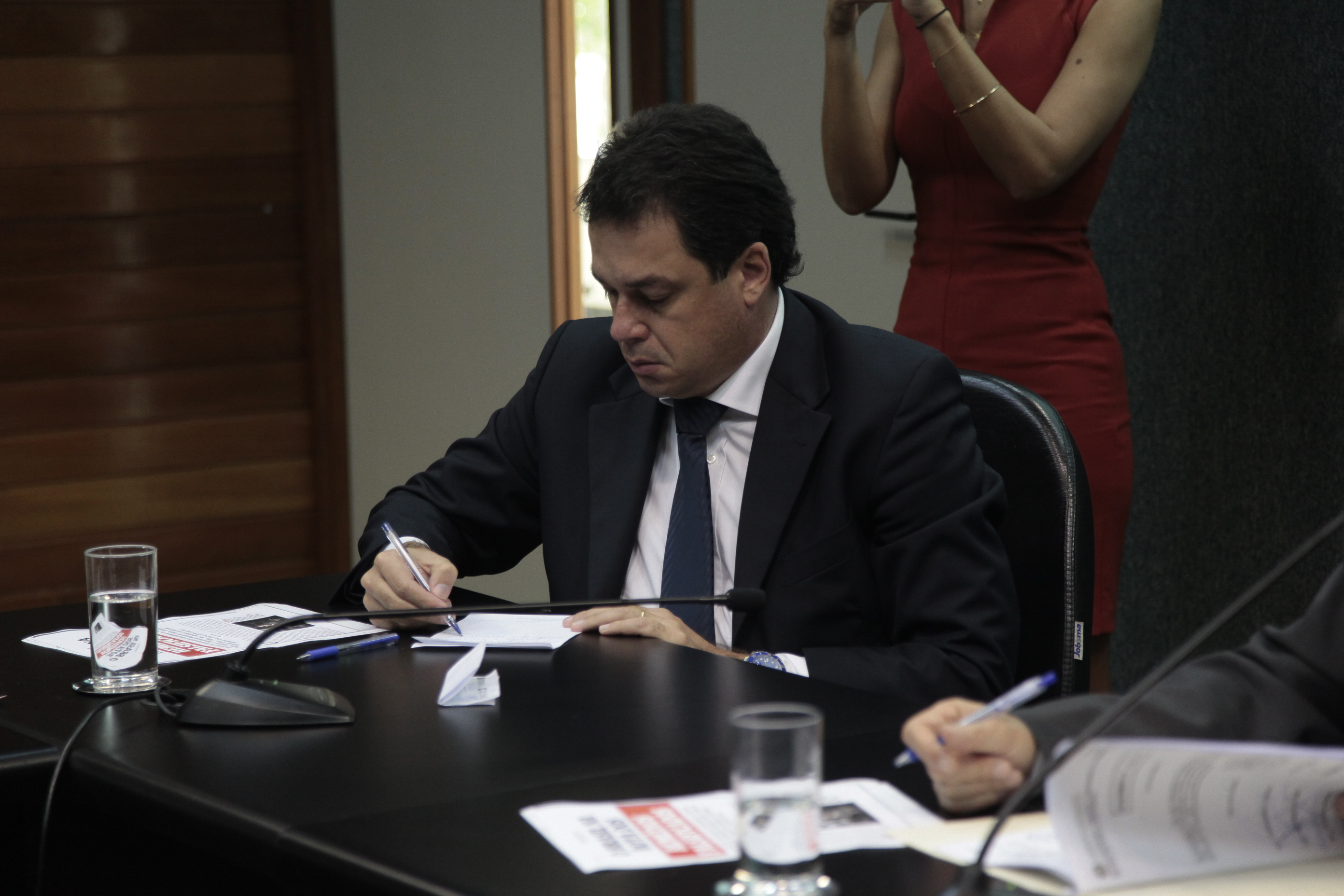 Deputado Rodrigo Minotto (PDT) em Instalação de CPI dos Remédios