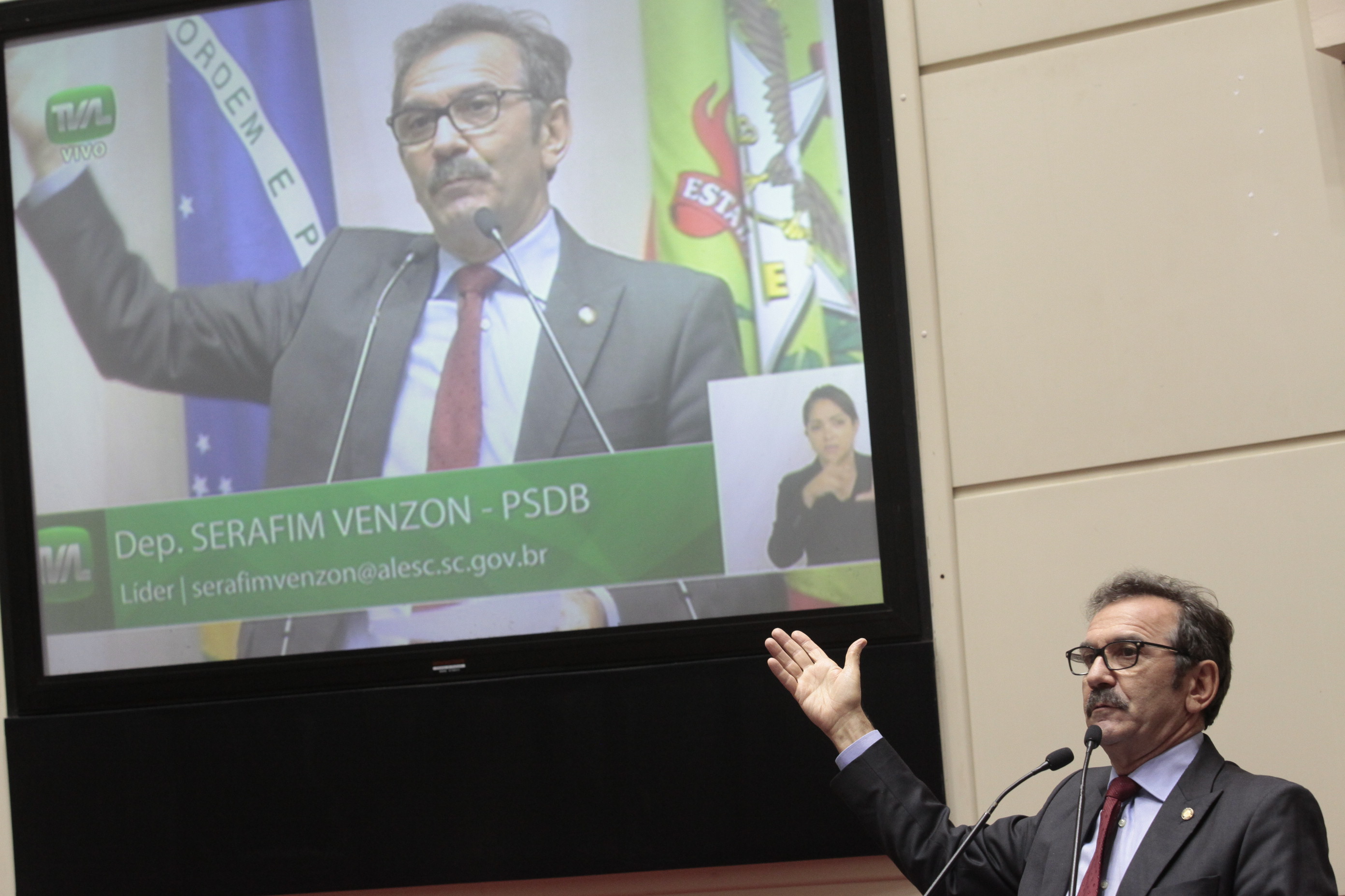 Sessão Ordinária. Deputado Serafim Venzon (PSDB)