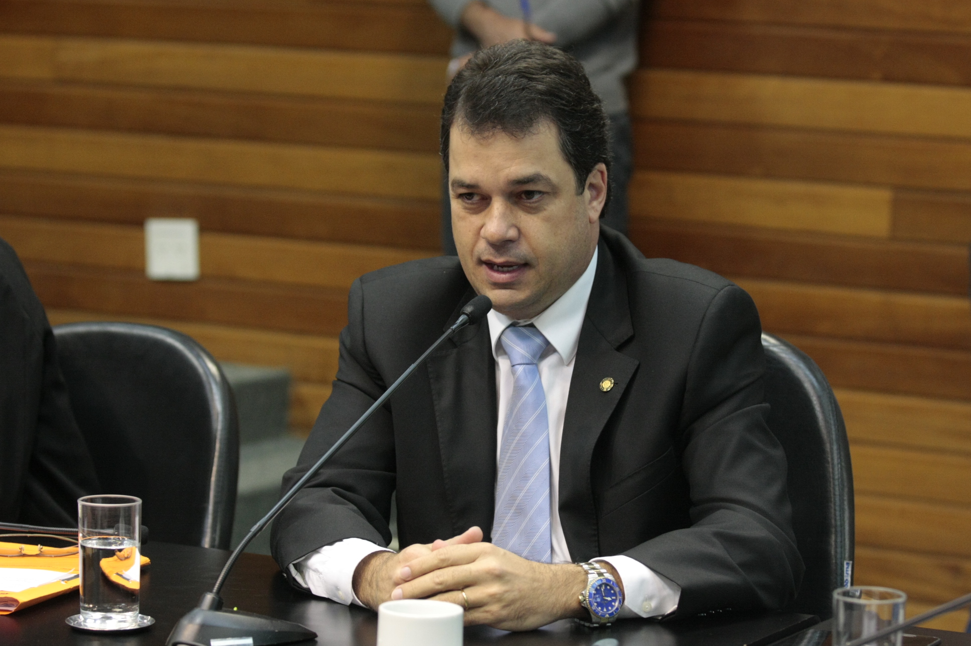 Comissão de Finanças e Tributação. Deputado Rodrigo Minotto (PDT). Foto: Yuri Santos / Agência AL
