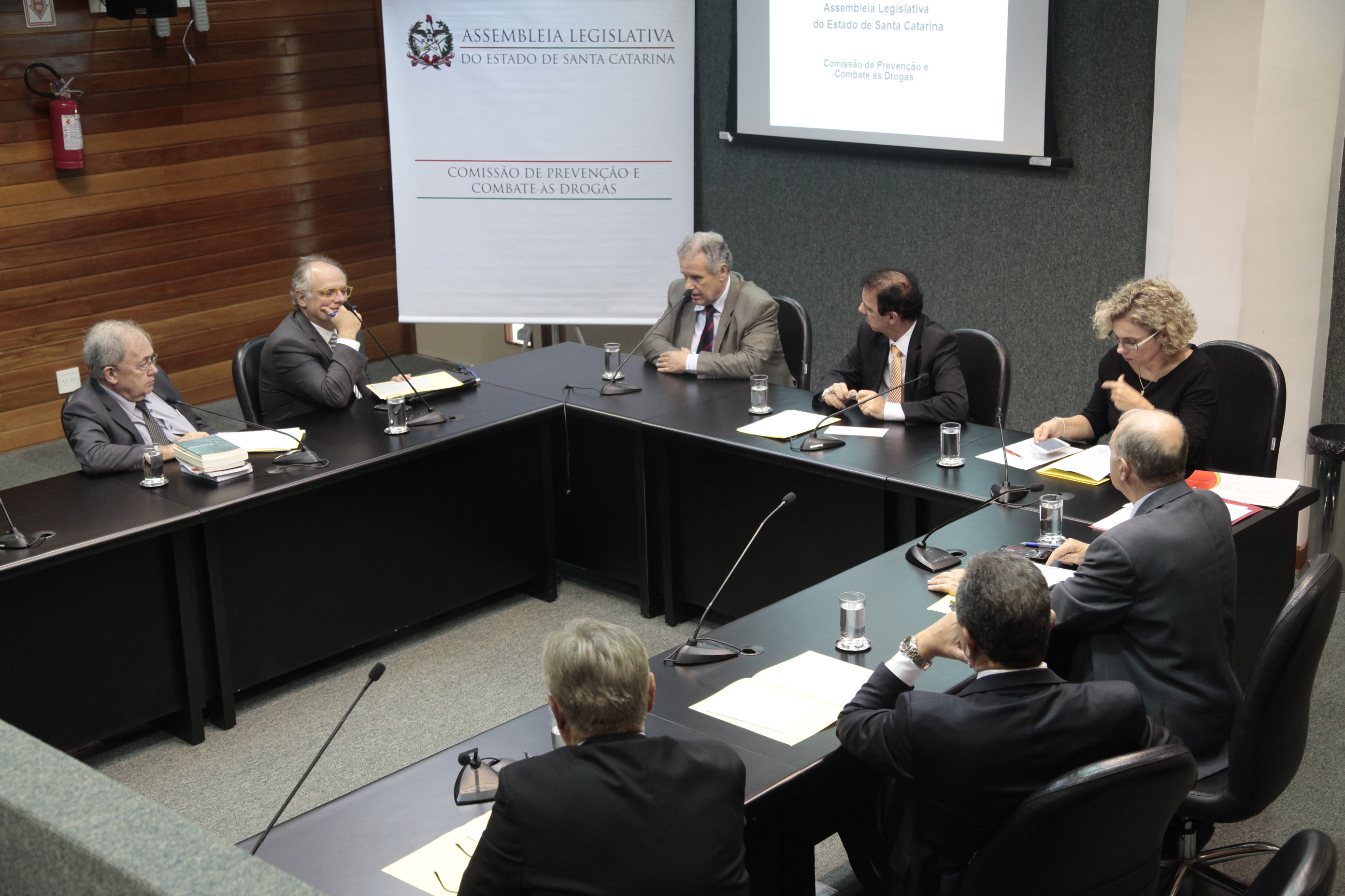 Reunião da Comissão de Prevenção e Combate às Drogas.