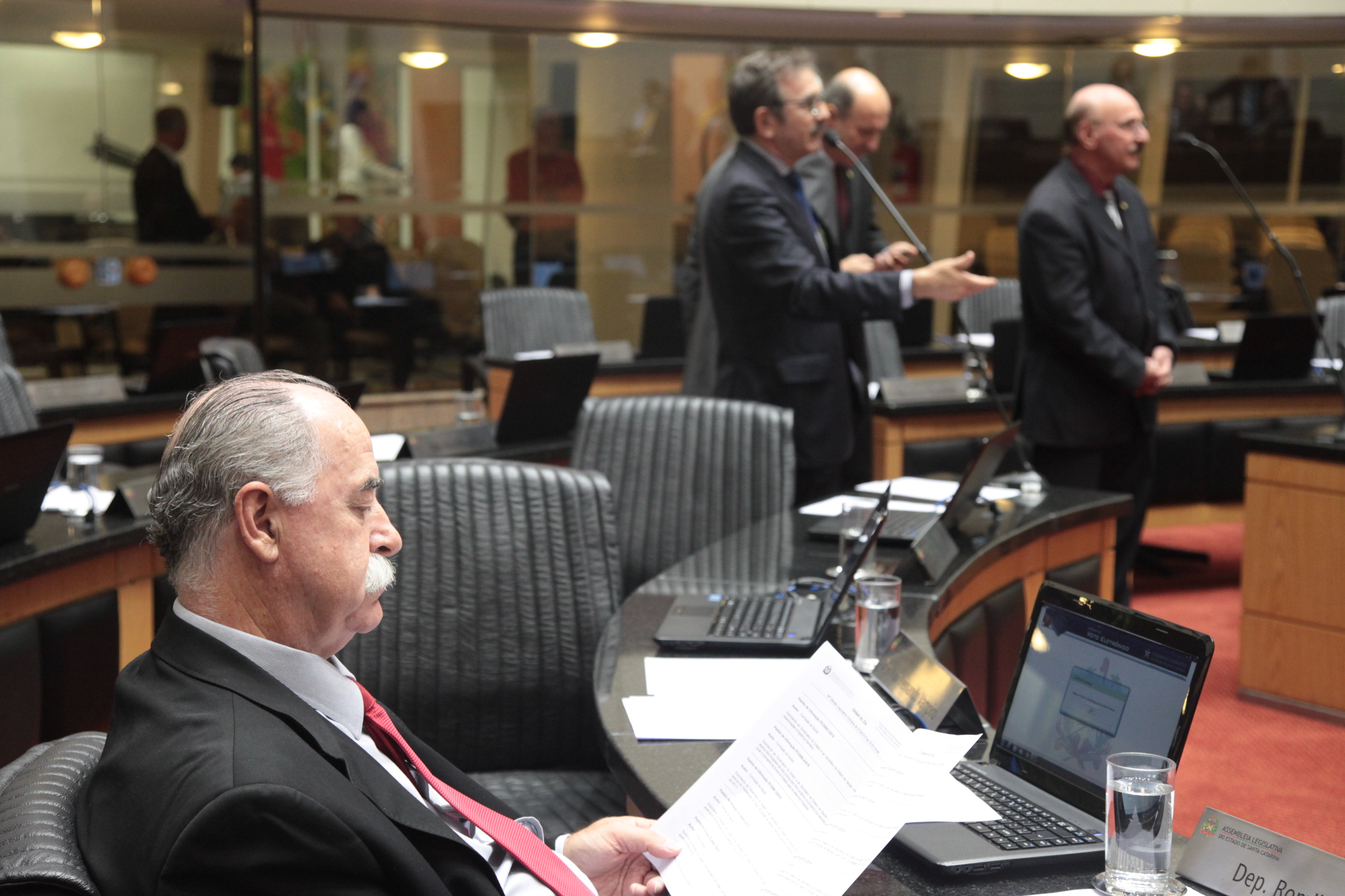 Sessão Ordinária da Assembleia Legislativa do Estado de Santa Catarina.