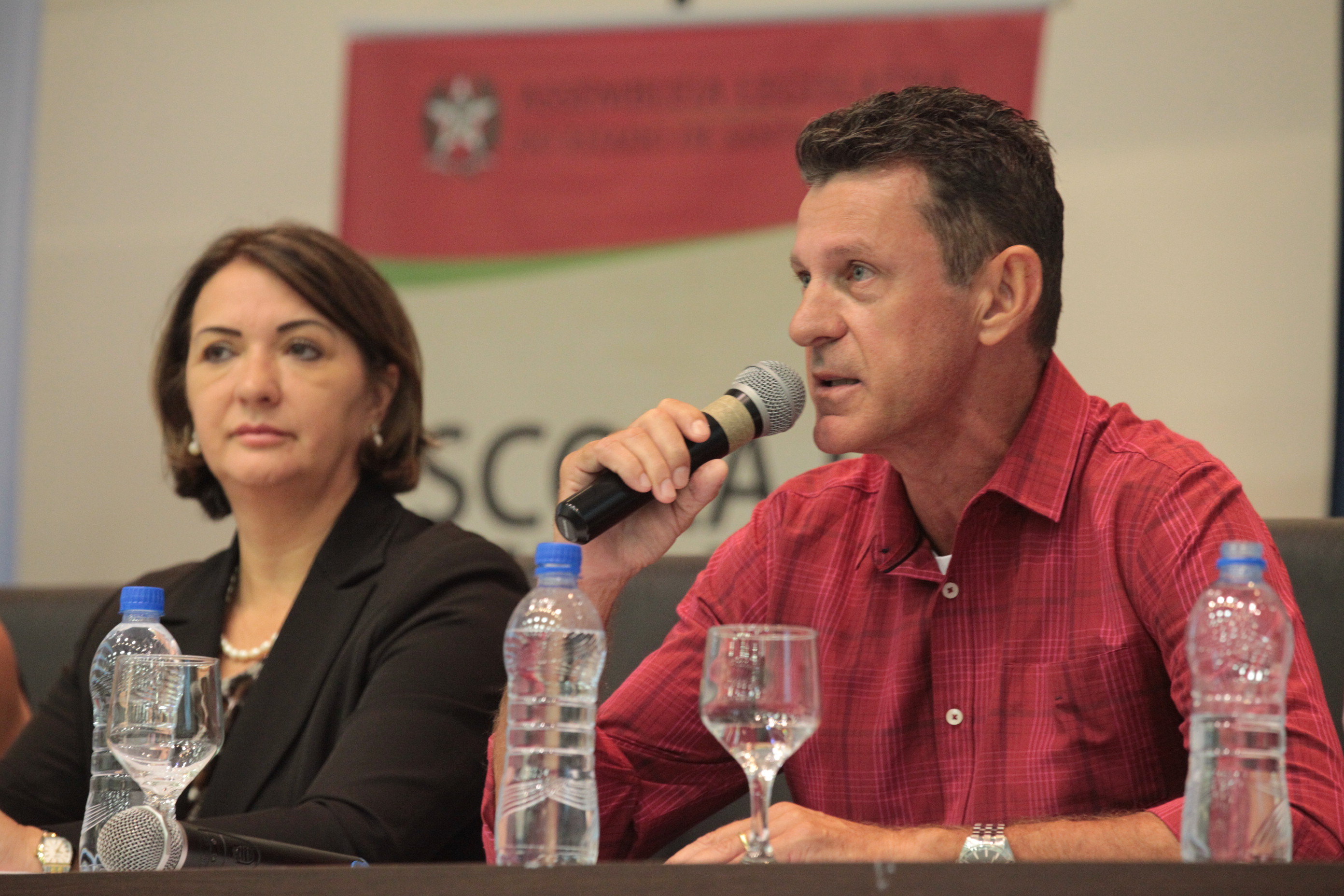 Seminário sobre o Autismo realizado em Balneário Camboriú. Luiz Carlos Franzoi (AMA Litoral).