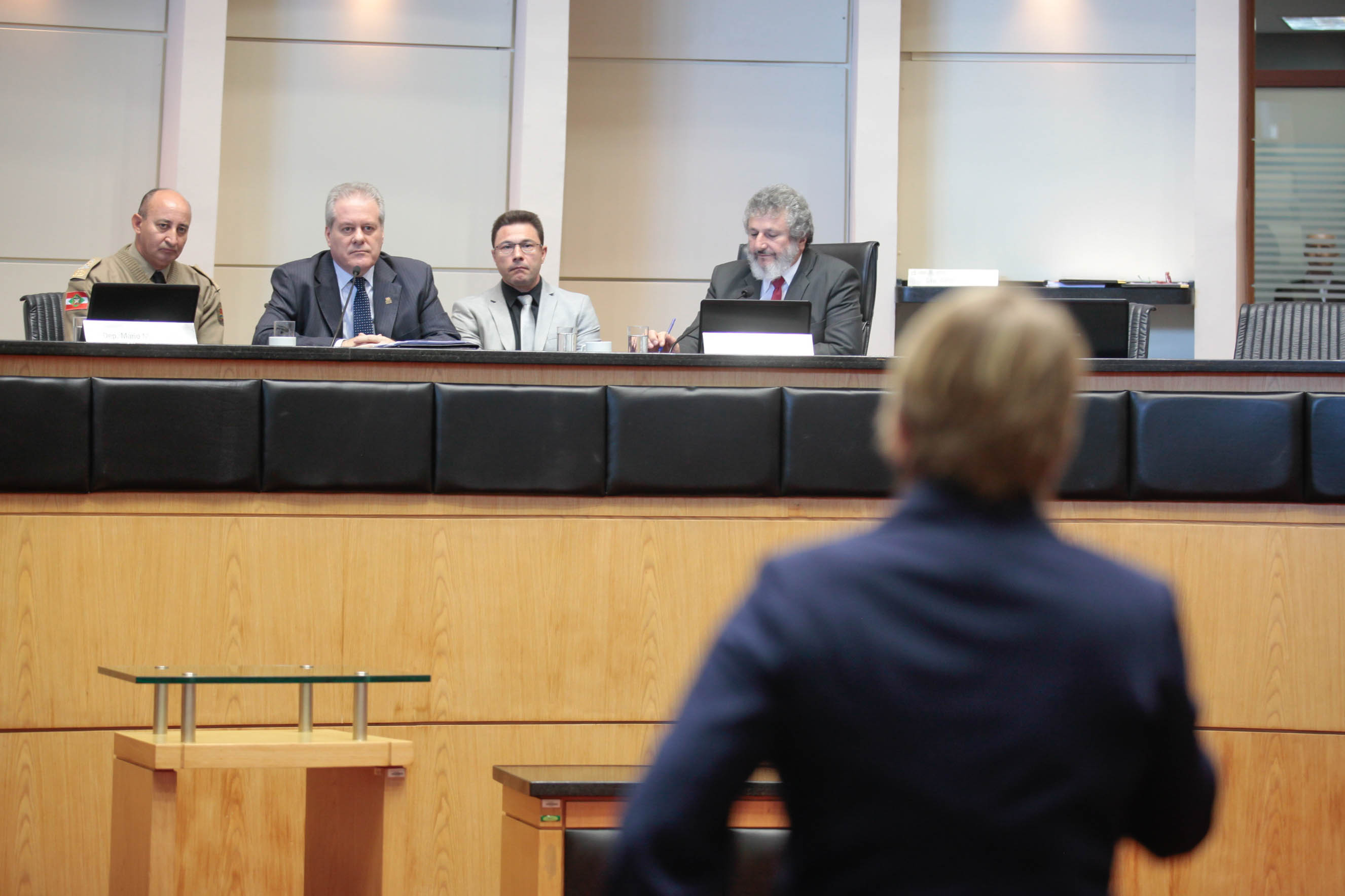 Sessão Especial para esclarecimento do Senhor Seretário de Estado e Segurança Pública sobre o Planejamento e Metas para o Cobate ao Crime no Estado de Santa Catarina.