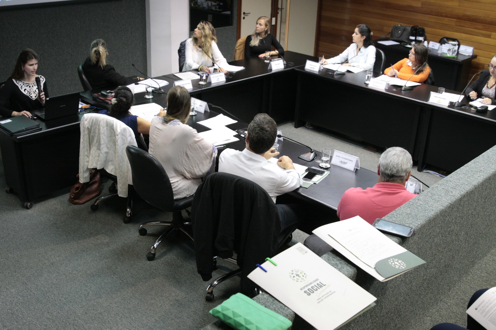 Reunião da Comissão Mista de Certificação de Responsabilidade Social.