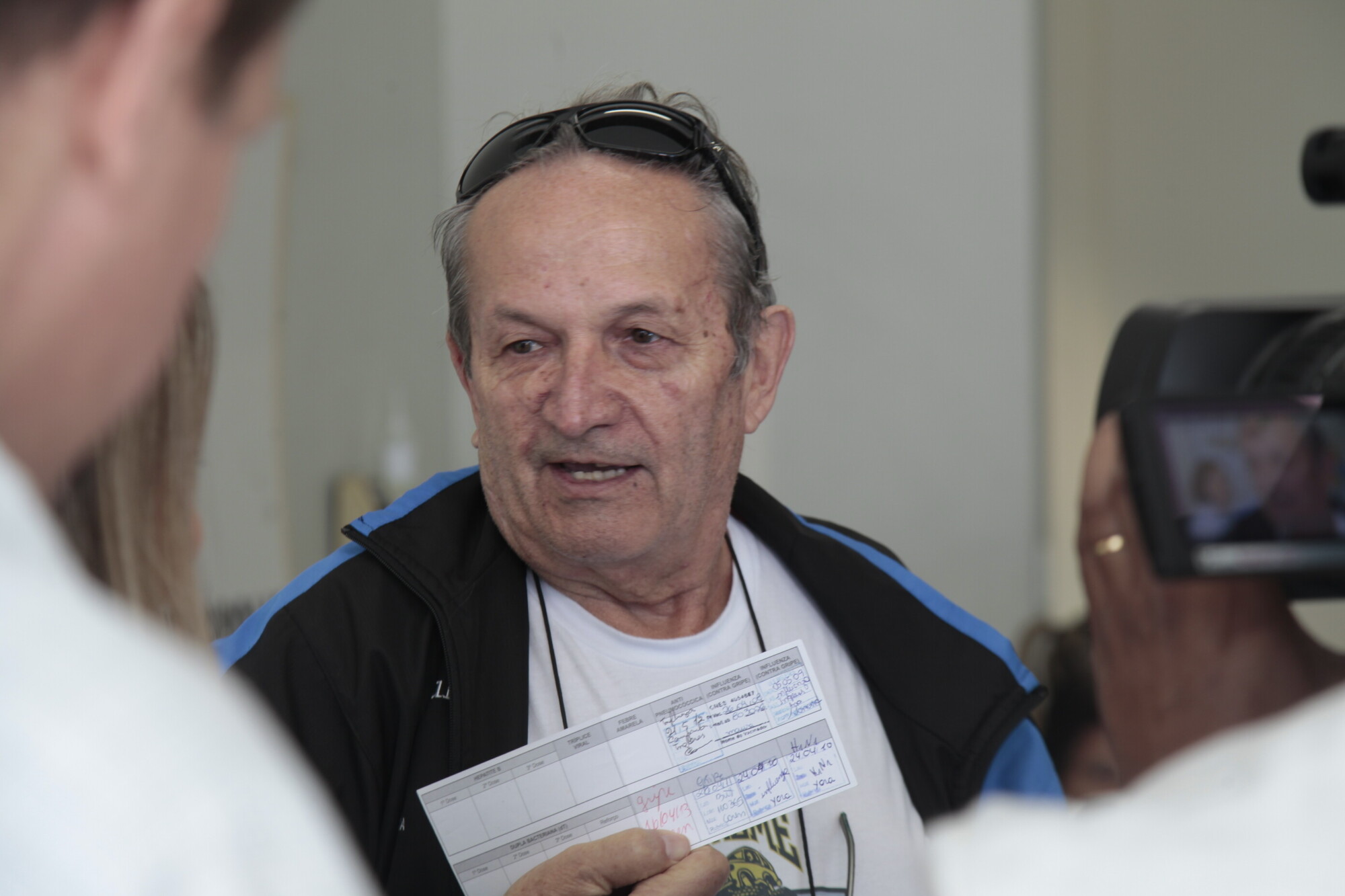 Angelo Luiz Rampanelli, aposentado de Florianópolis