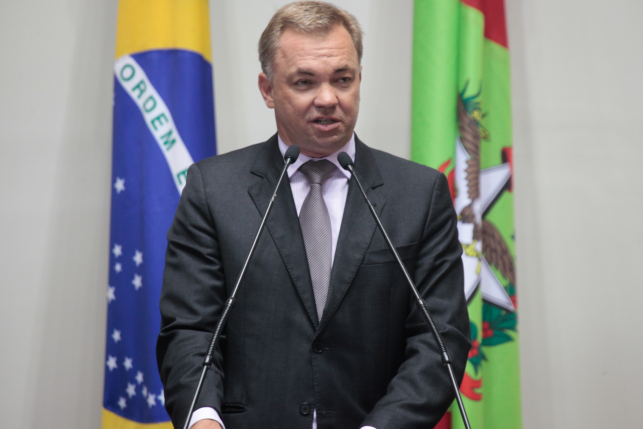 Sessão Ordinária. Deputado Gean Loureiro (PMDB). Foto: Miriam Zomer/Agência AL.