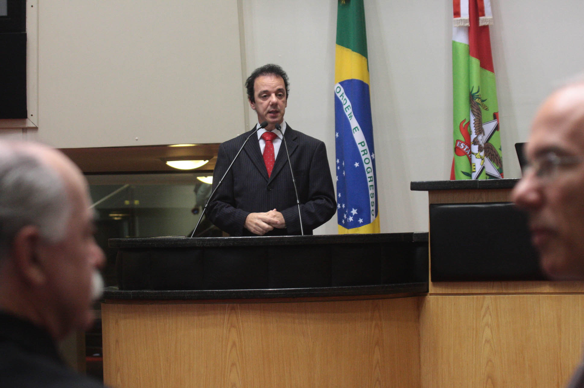 Deputado Ismael dos Santos (PSD). Sessão Ordinária