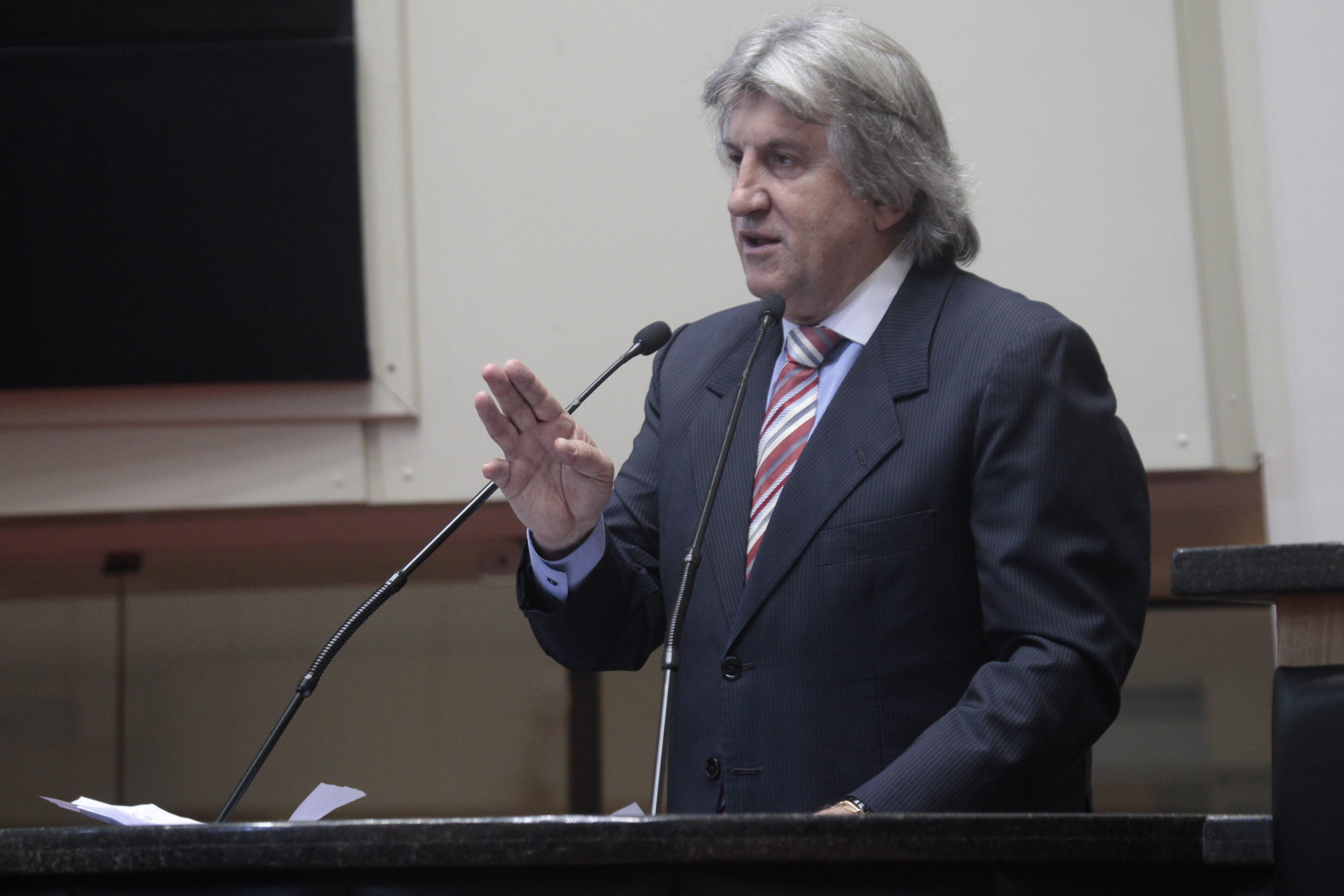 Sessão Ordinária.  Deputado Leonel Pavan (PSDB).Foto: Eduardo Guedes de Oliveira/Agência AL