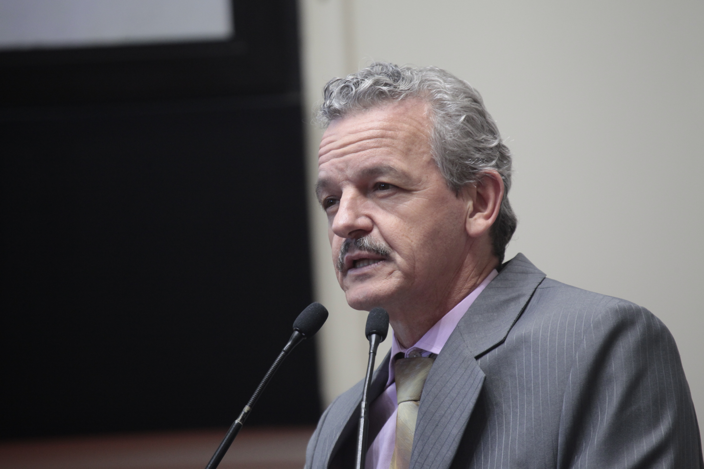 Sessão Ordinária. Deputado Dirceu Dresch (PT). Foto: Eduardo Guedes de Oliveira/Agência AL