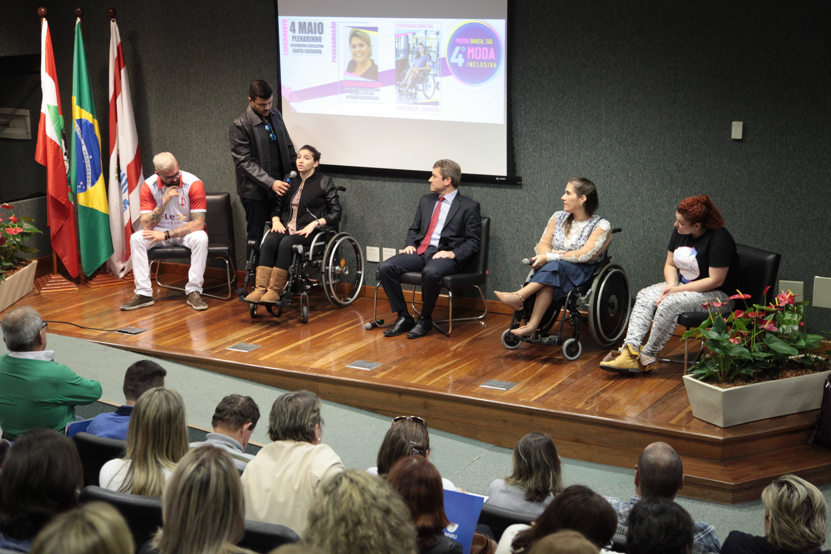 4º Prêmio Brasil Sul de Moda Inclusiva. Foto: Miriam Zomer/Agência AL
