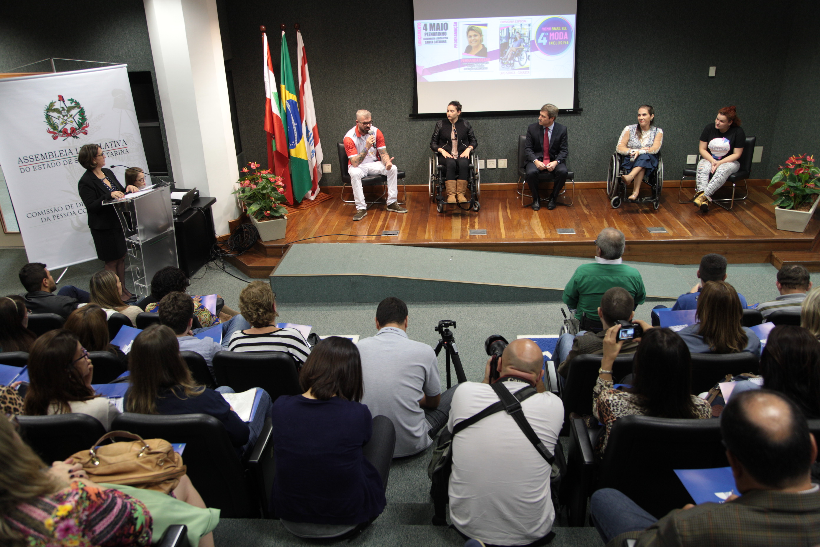 4º Prêmio Brasil Sul de Moda Inclusiva. Foto: Miriam Zomer/Agência AL
