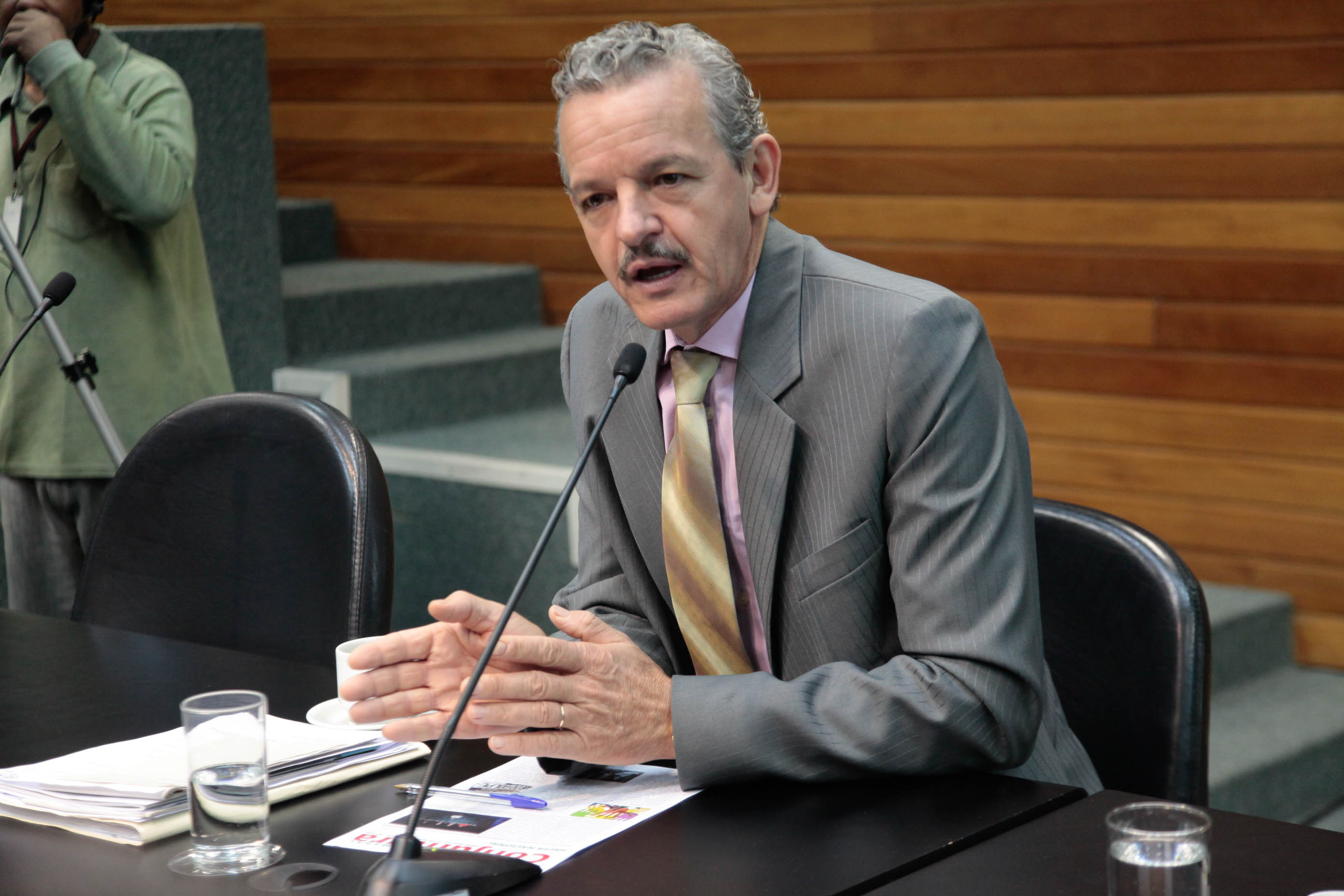 Deputado Dirceu Dresch (PT) em Comissão de Finanças e Tributação