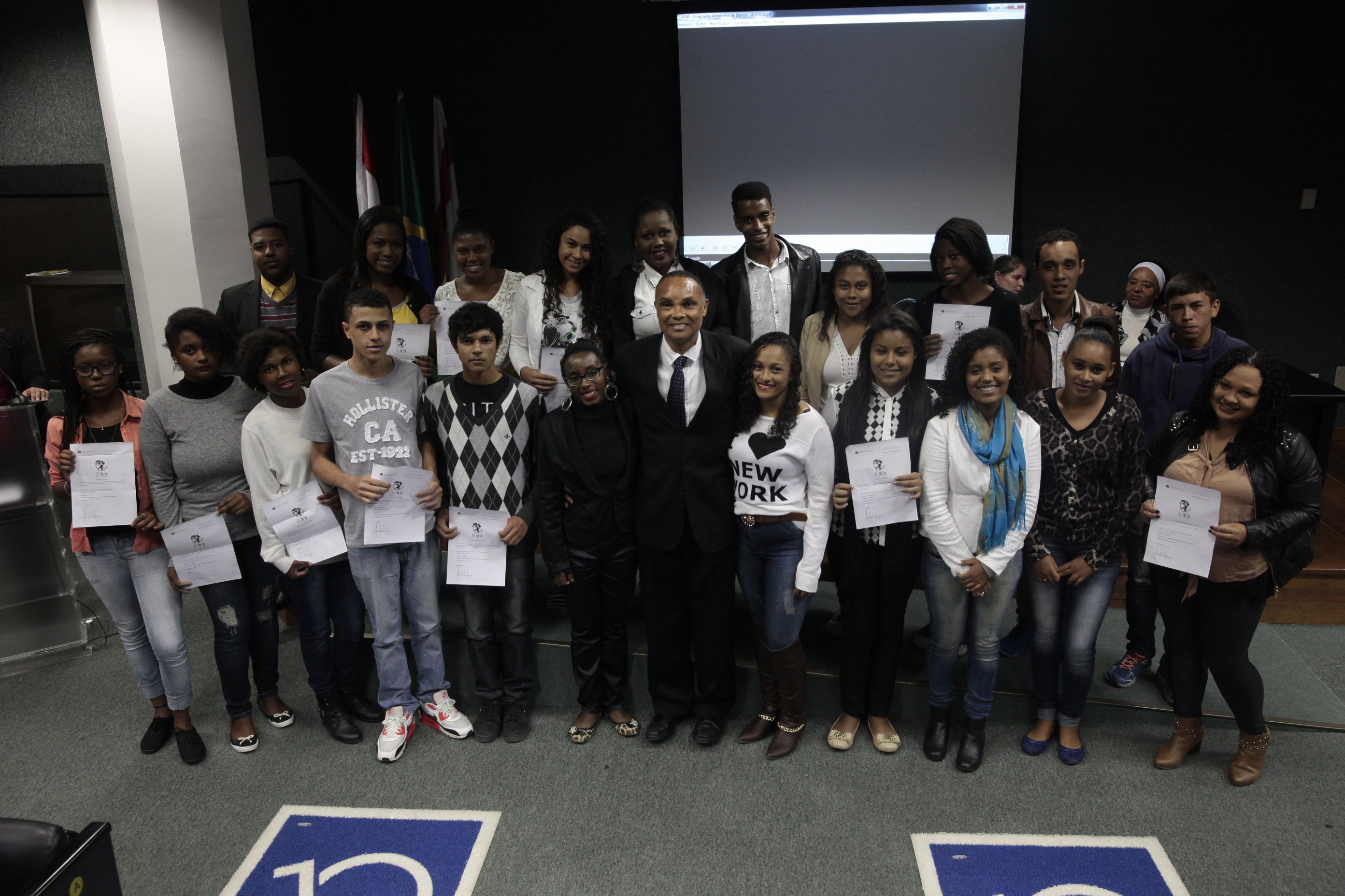 Estagiarios do PAB Fotos Eduardo Guedes de Oliveira