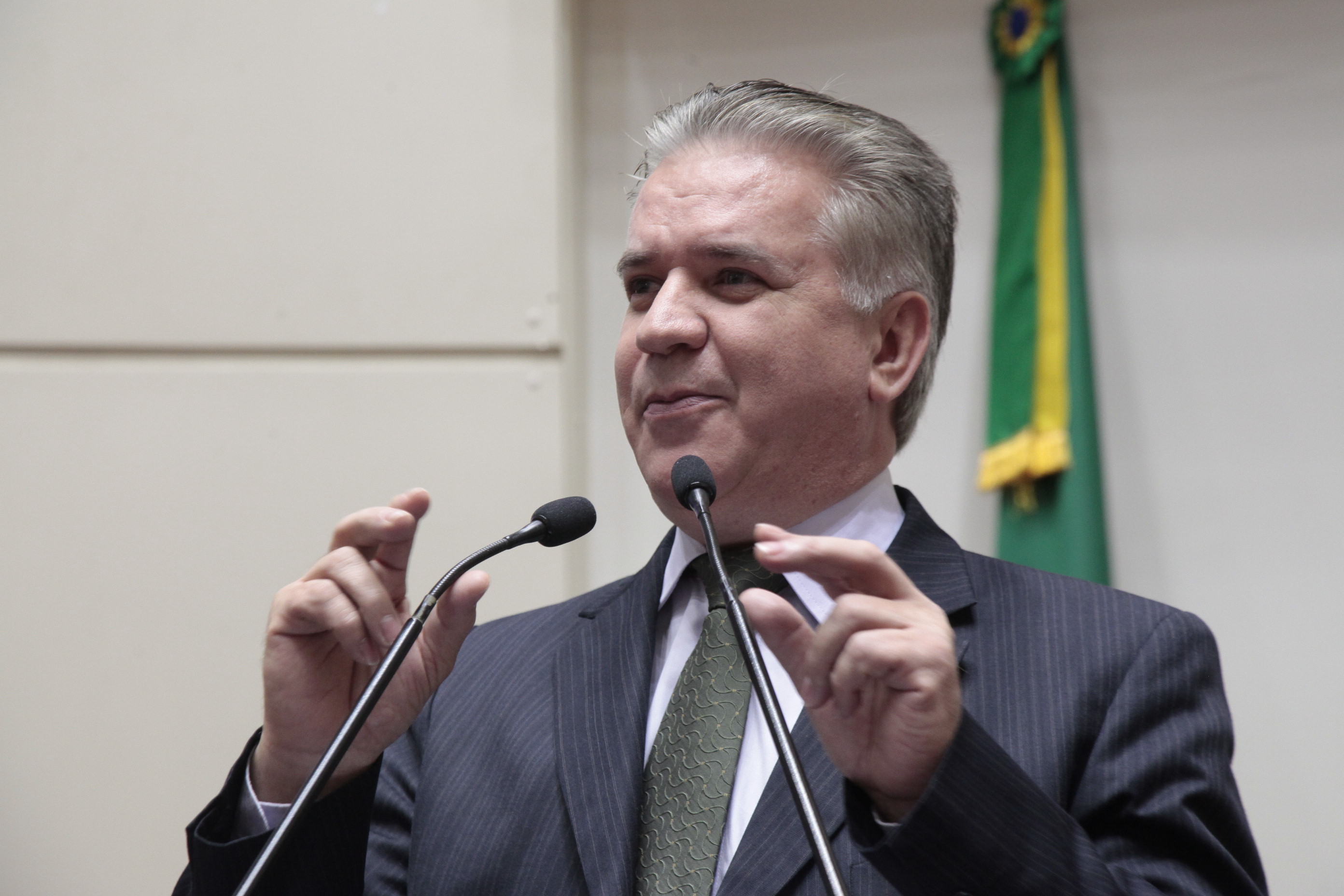 Sessão Ordinária. Deputado César Valduga (PCdoB). Foto: Eduardo Guedes de Oliveira/Agência AL