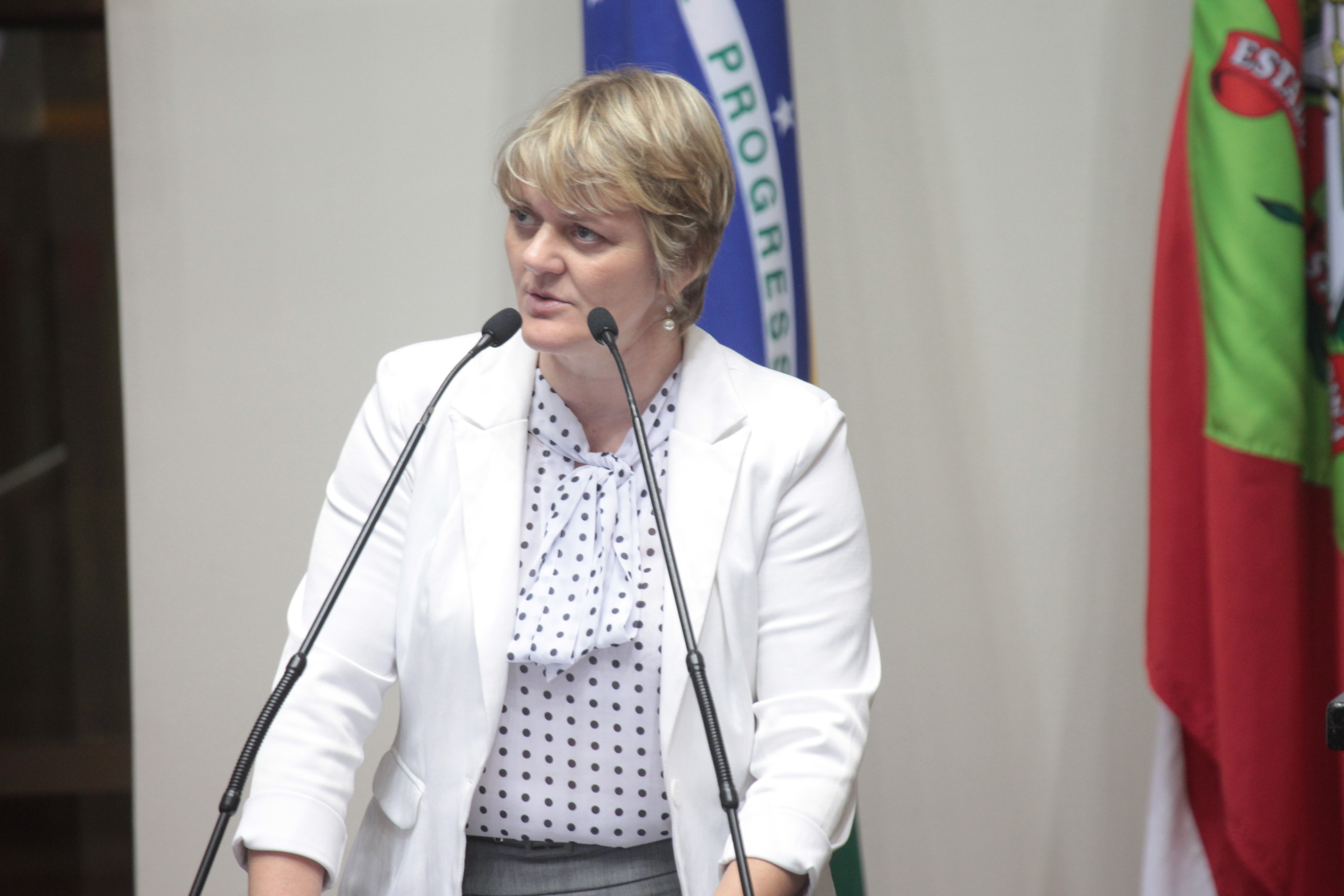 Sessão Ordinária. Deputada Luciane Carminatti (PT). Foto:Daniella Coriolano/Agência AL